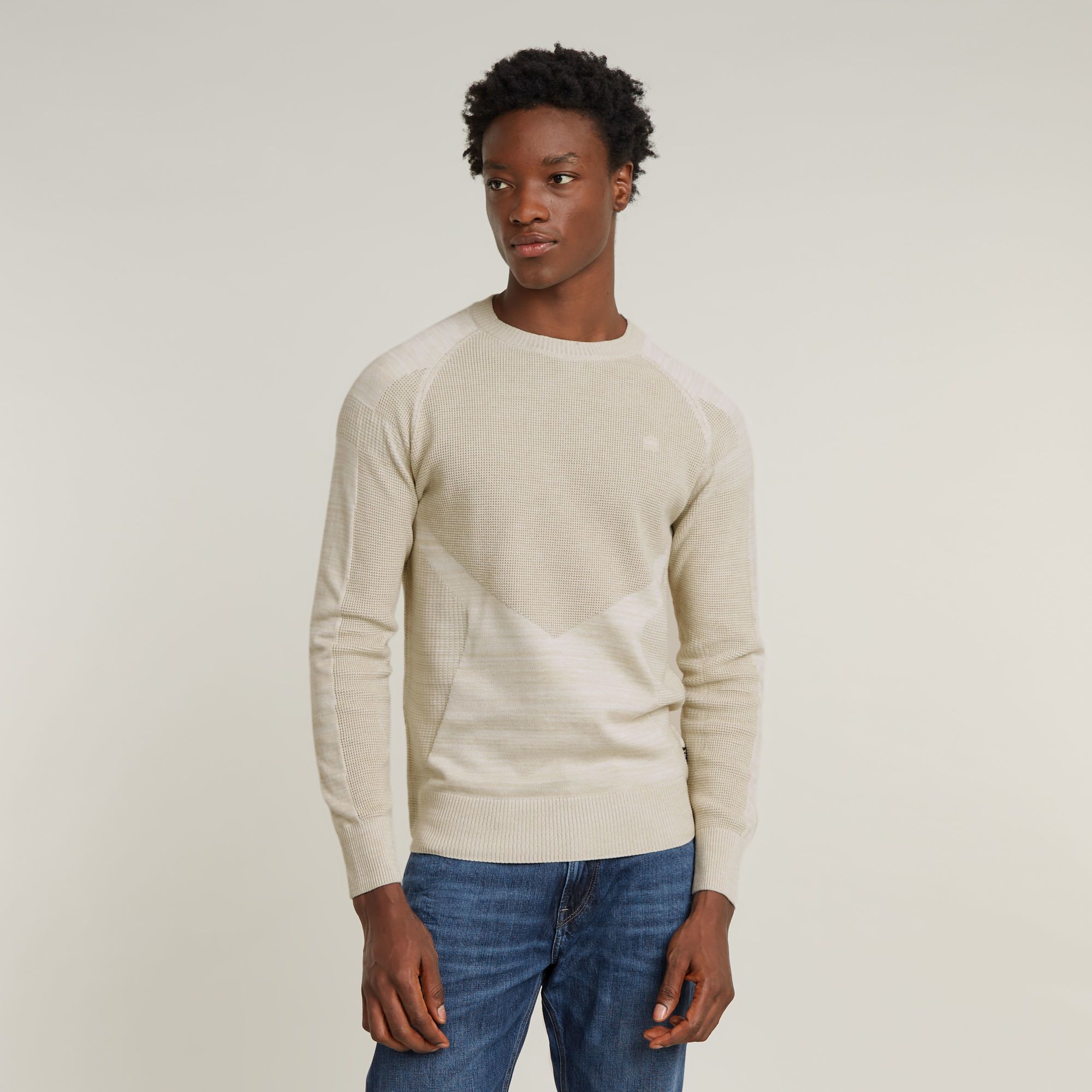 

3D Biker Knitted Sweater - Multi color - Men