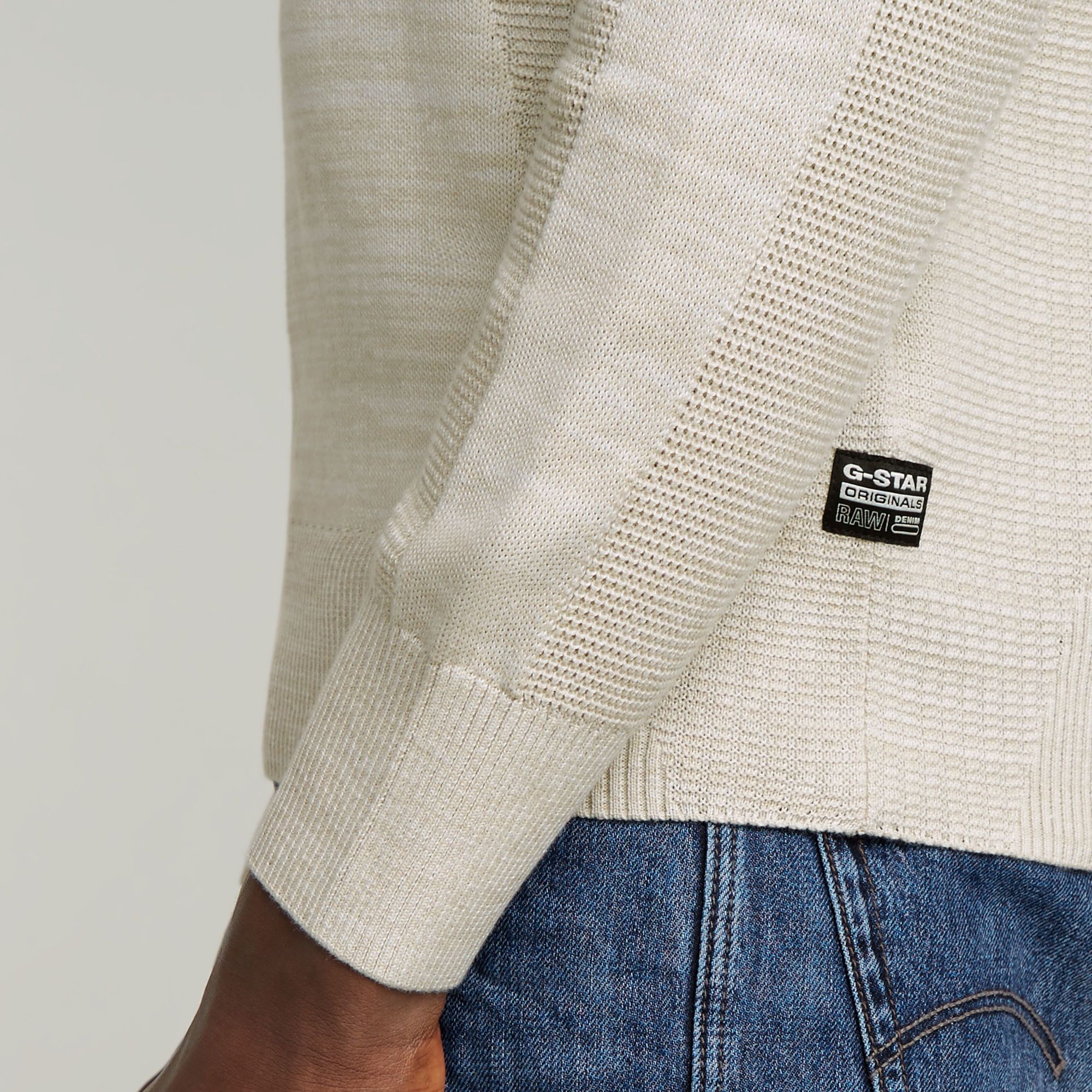 G-Star RAW 3D Biker Gebreide Trui Meerkleurig Heren