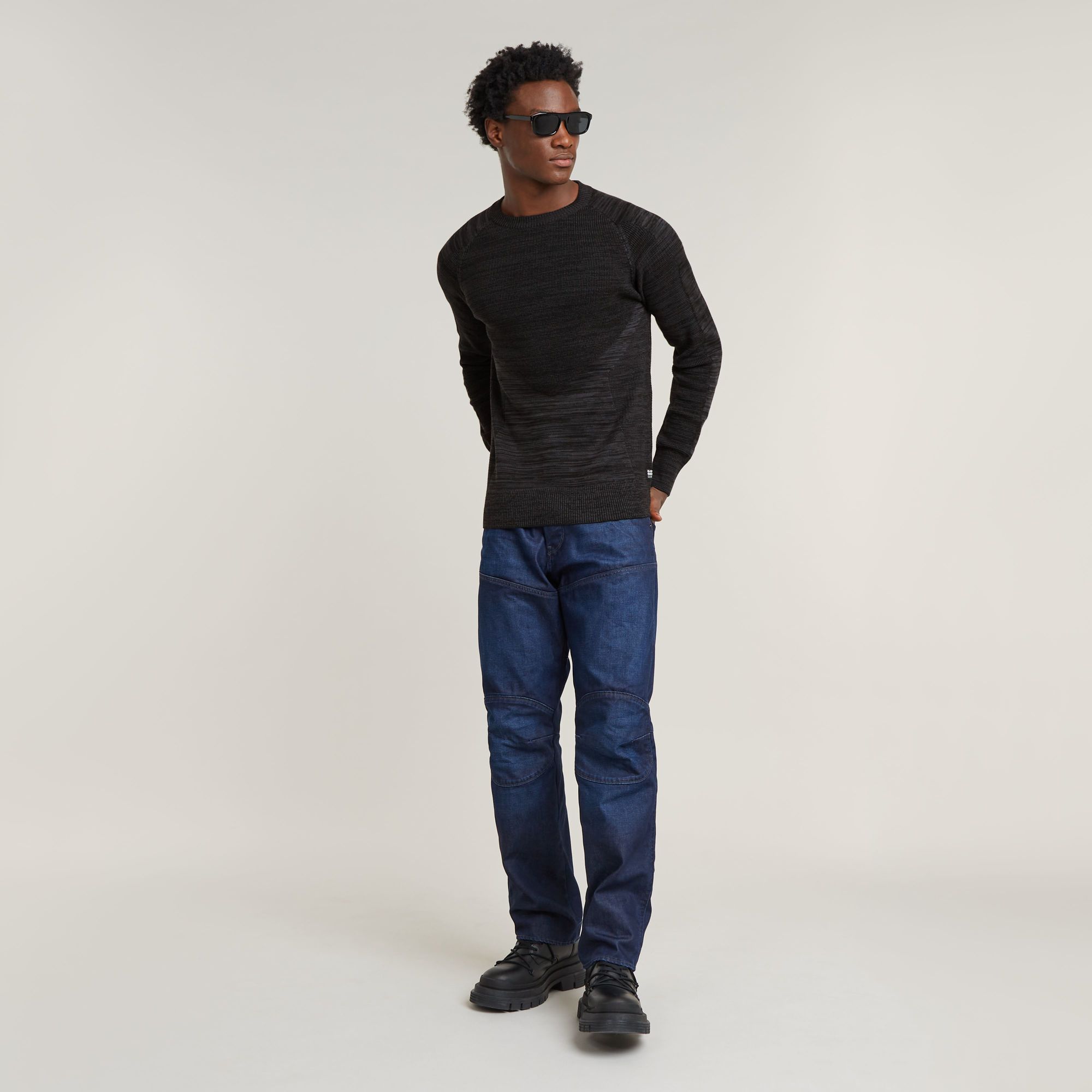 G-Star RAW 3D Biker Gebreide Trui Meerkleurig Heren