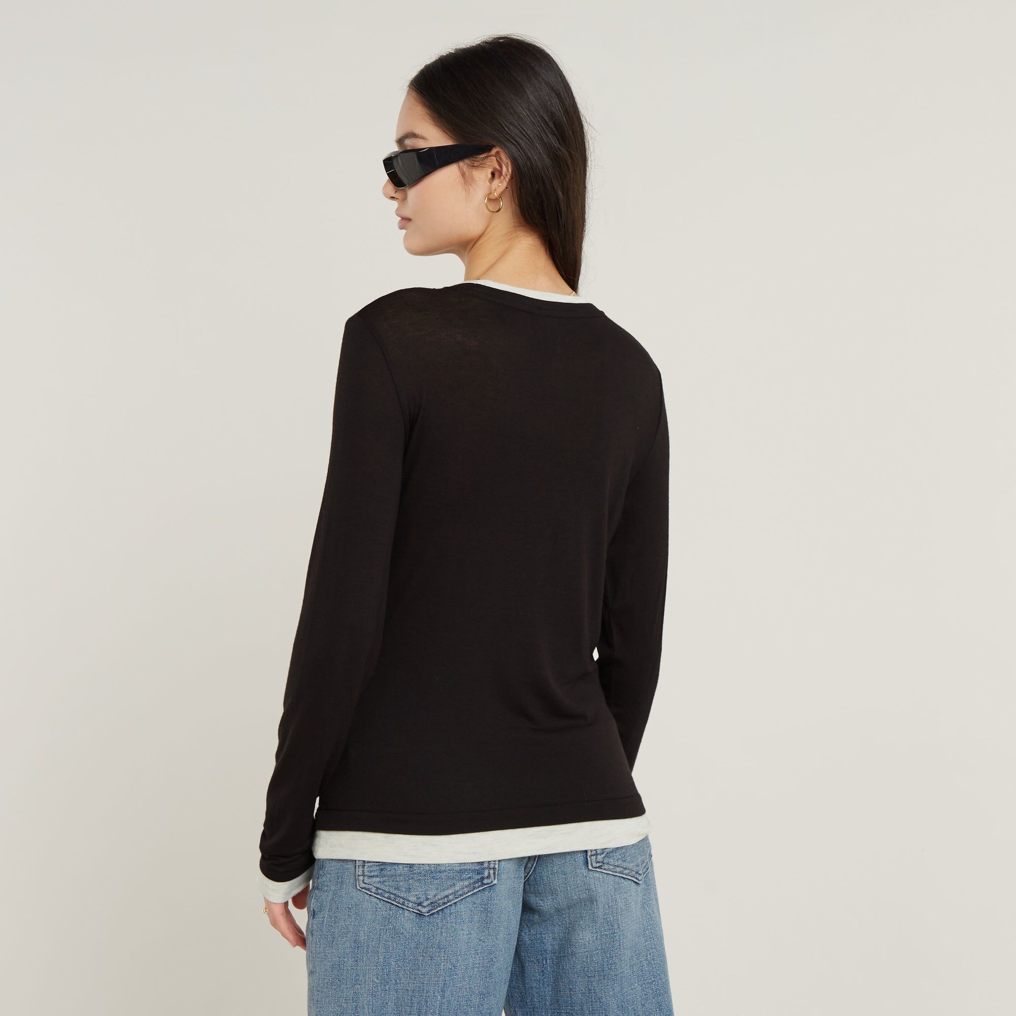 G-Star RAW Double Layer Top Zwart Dames