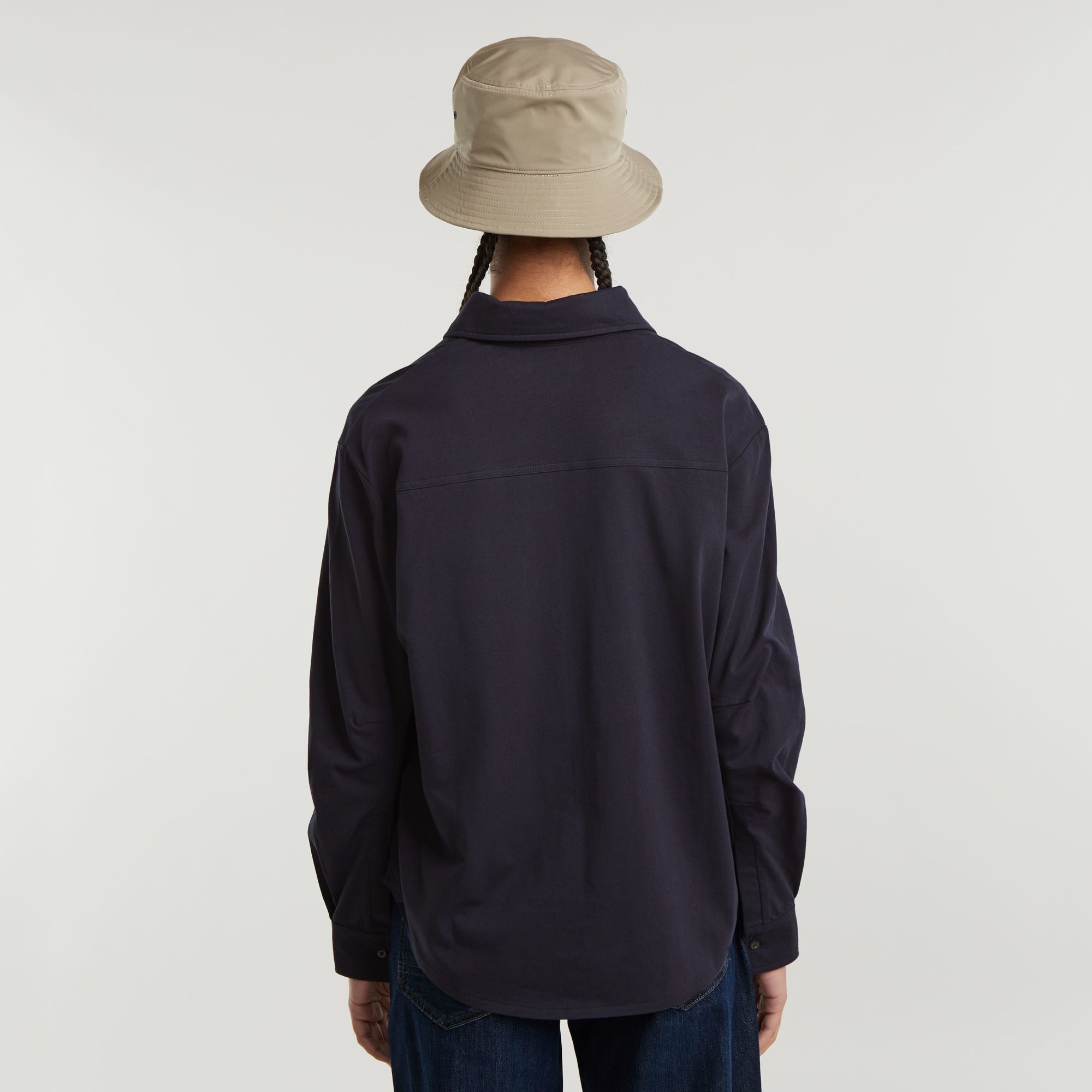 G-Star RAW Jersey Shirt Top Donkerblauw Dames