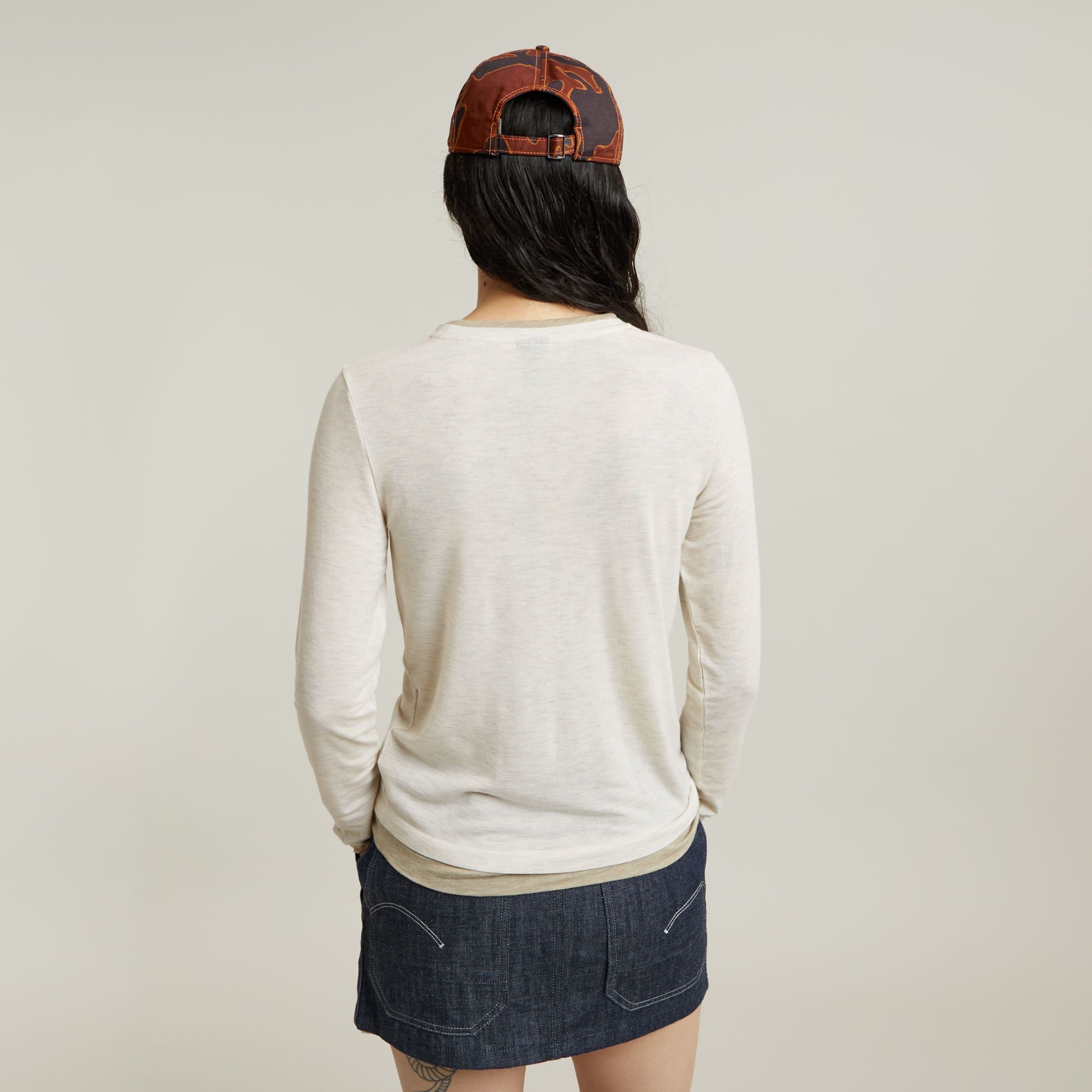 G-Star RAW Double Layer Top Meerkleurig Dames