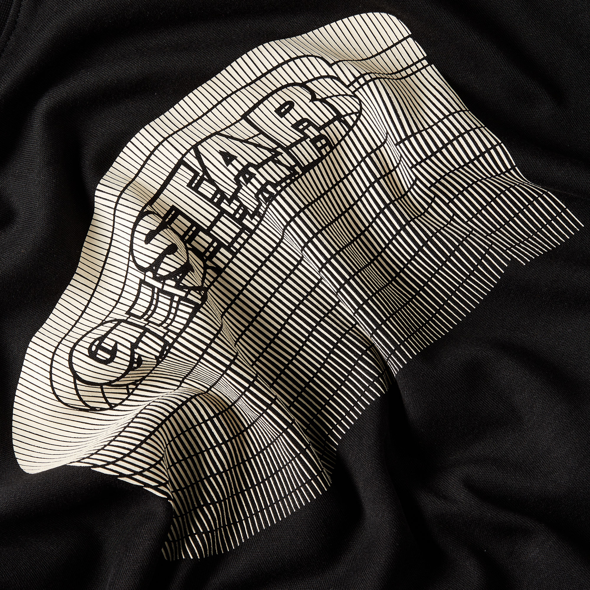 G-Star RAW Stacked Old Skool Logo T-Shirt Zwart Heren