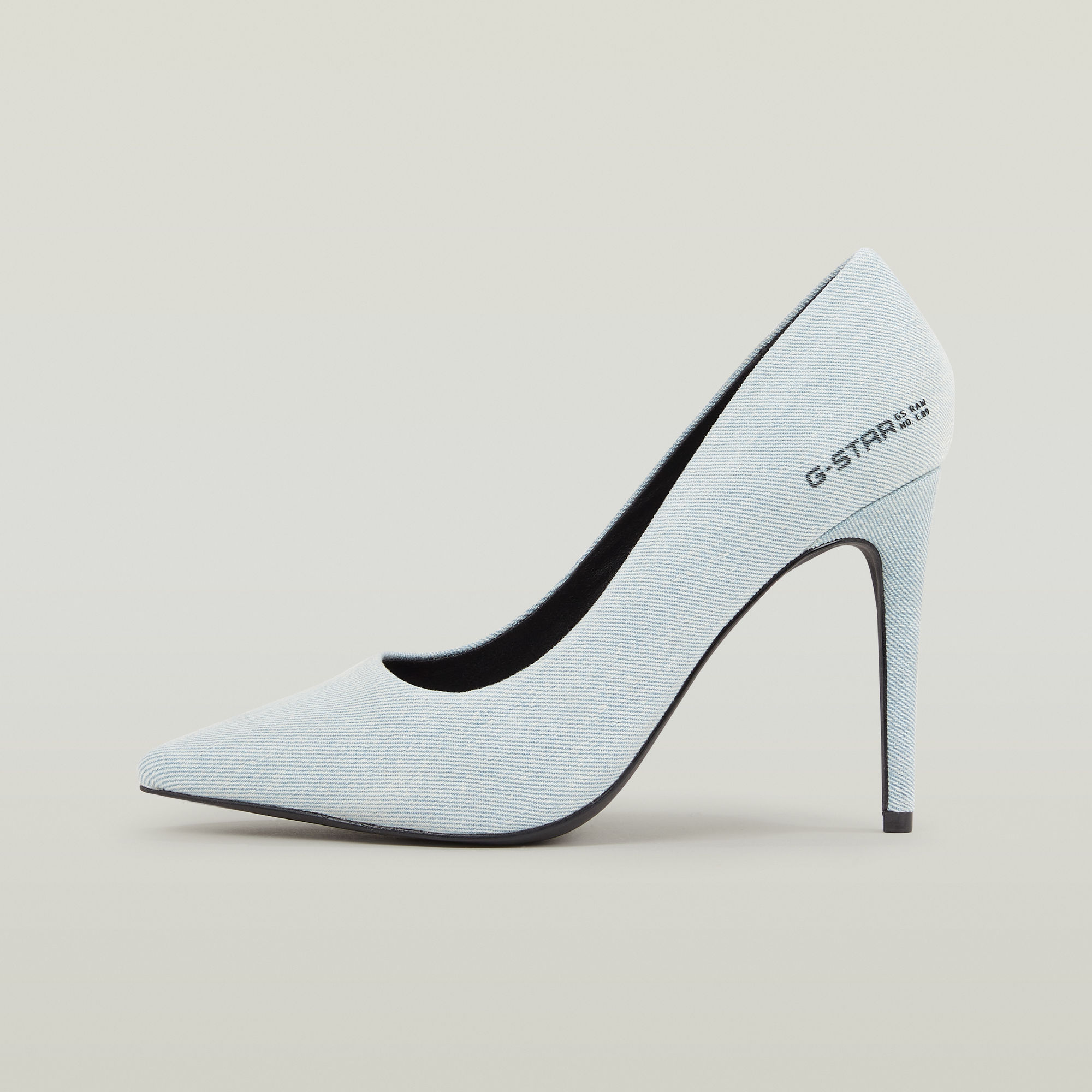 

Stray Denim Hoge Hak - Lichtblauw - Dames