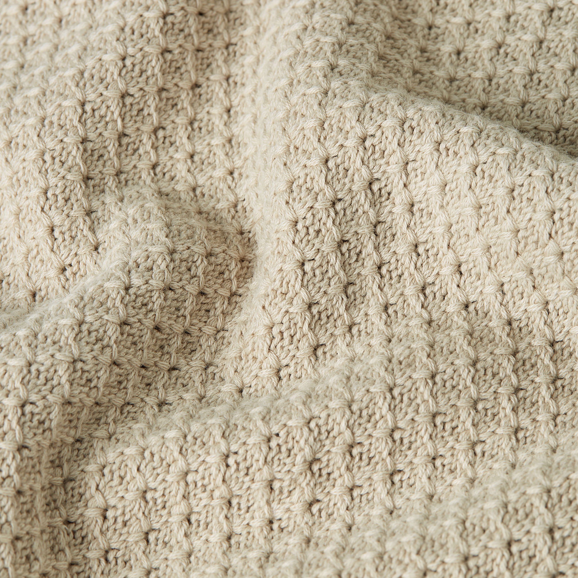 G-Star RAW Overdyed Structure Gebreide Trui Beige Dames