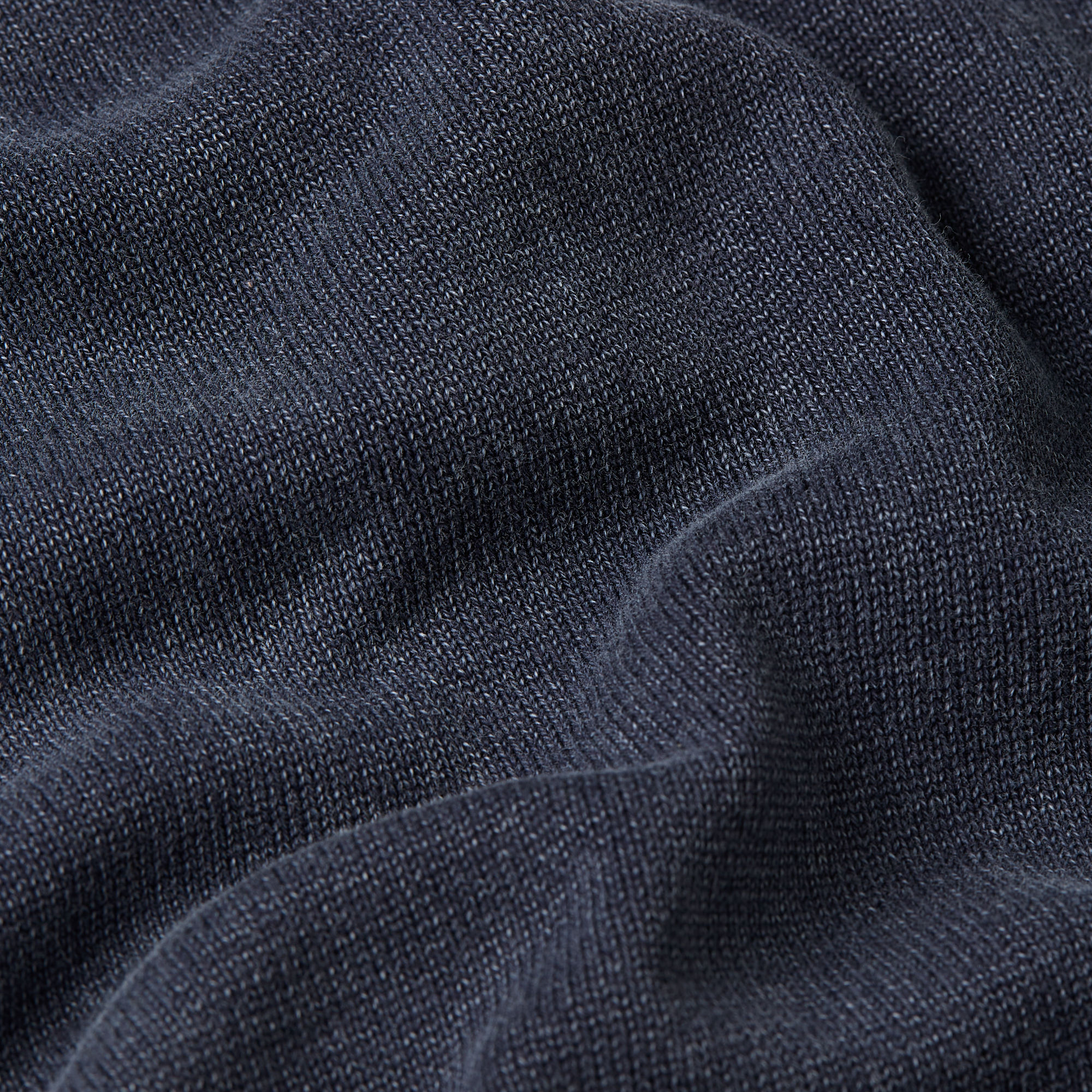 G-Star RAW Washed Lichtgewicht Gebreide Biker Trui Donkerblauw Dames