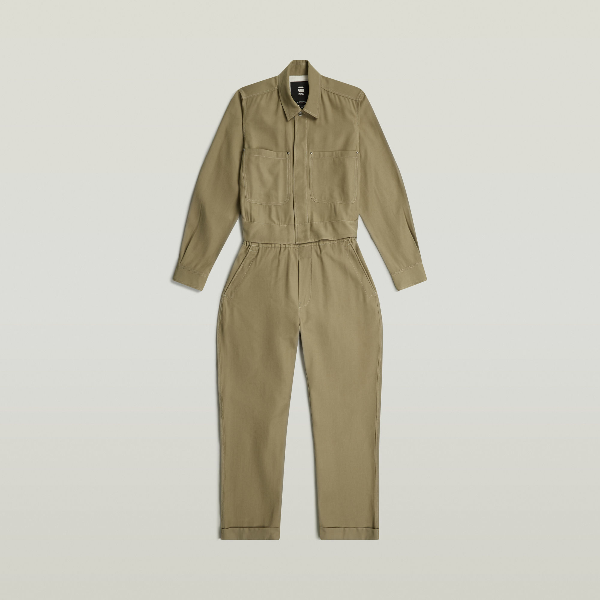 G-Star RAW Modular Army Jumpsuit Groen Dames