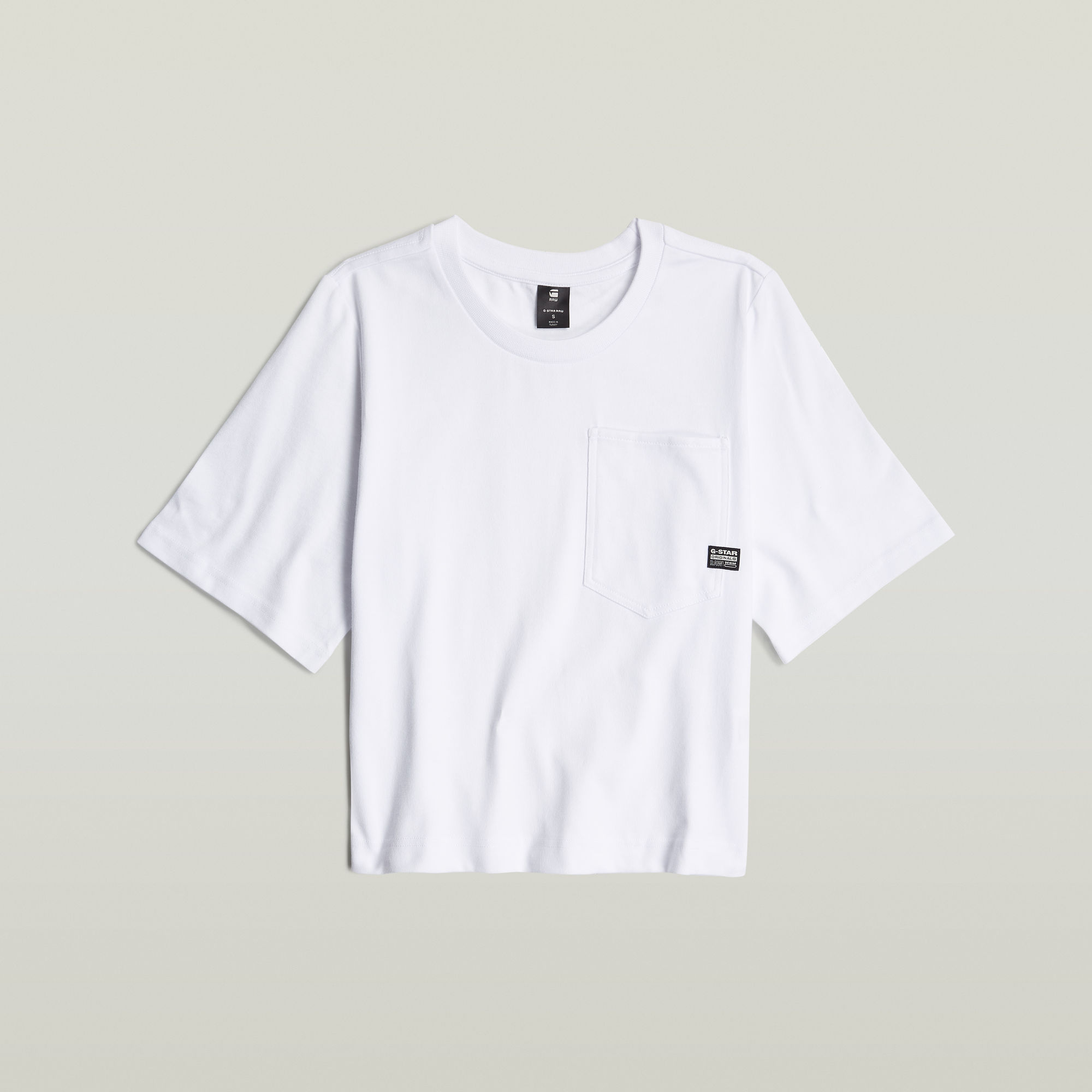G-Star RAW Pocket Top Wit Dames