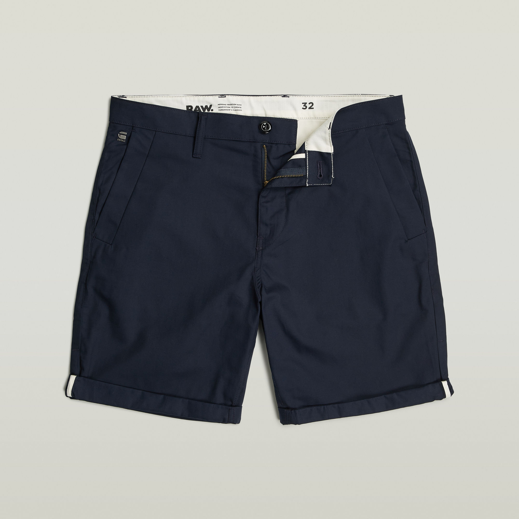G-Star RAW Bronson Straight Short Donkerblauw Heren