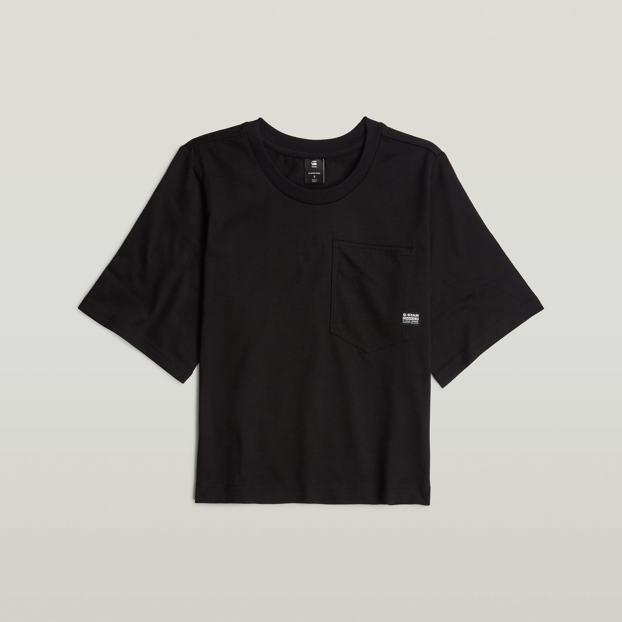 G-Star RAW Pocket Top Zwart Dames