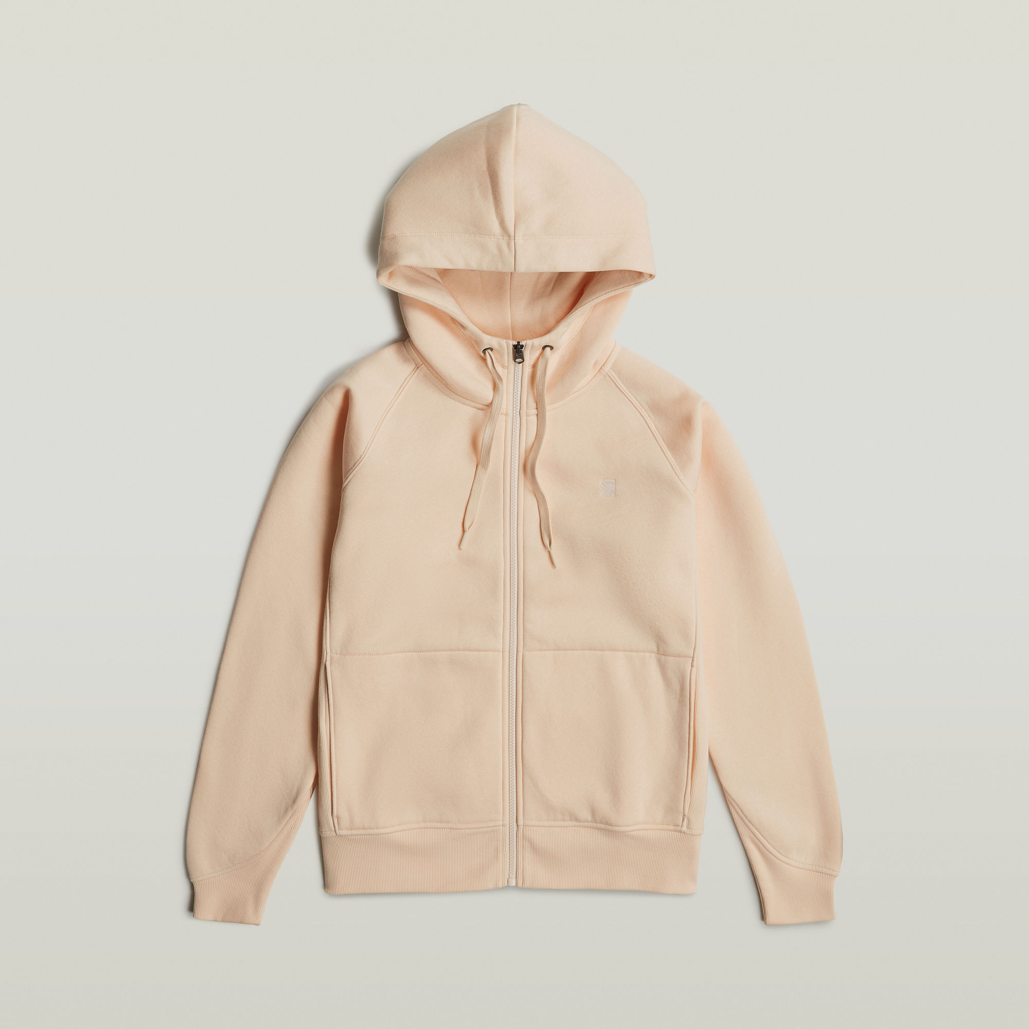 G-Star RAW Premium Core 2.1 Hoodie Met Rits Roze Dames