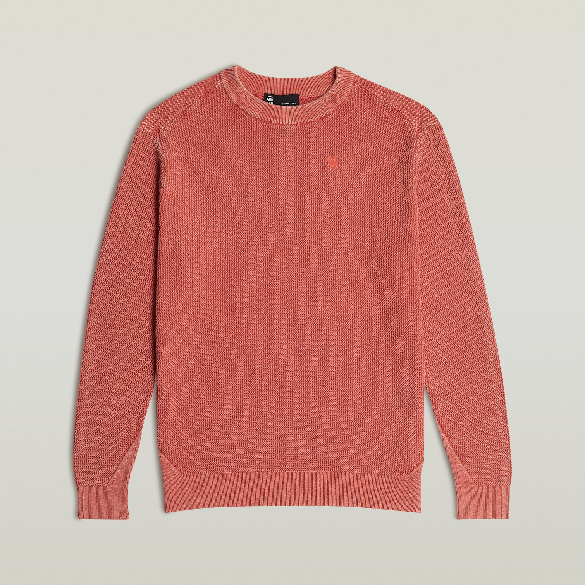 G-Star RAW Serrated Gebreide Trui Rood Heren