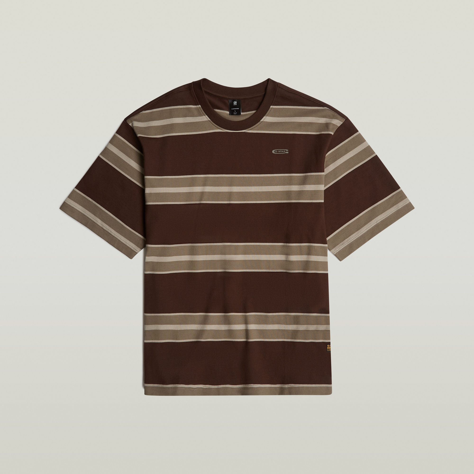 G-Star RAW Stripe Boxy T-Shirt Meerkleurig Heren