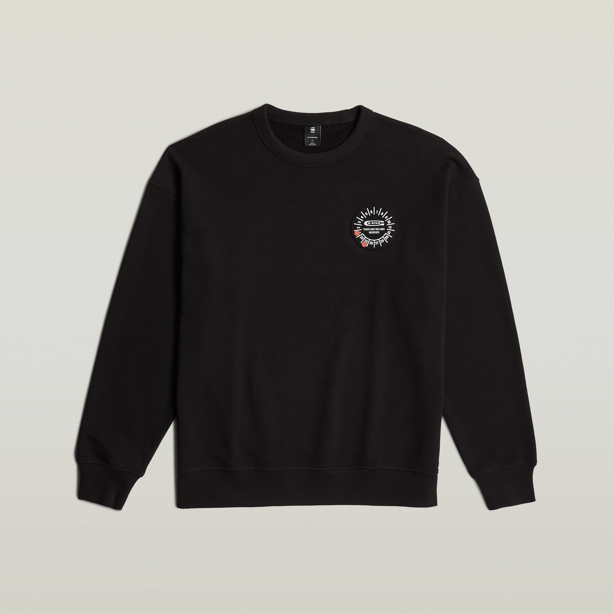 G-Star RAW Gauge Loose Sweater Zwart Heren