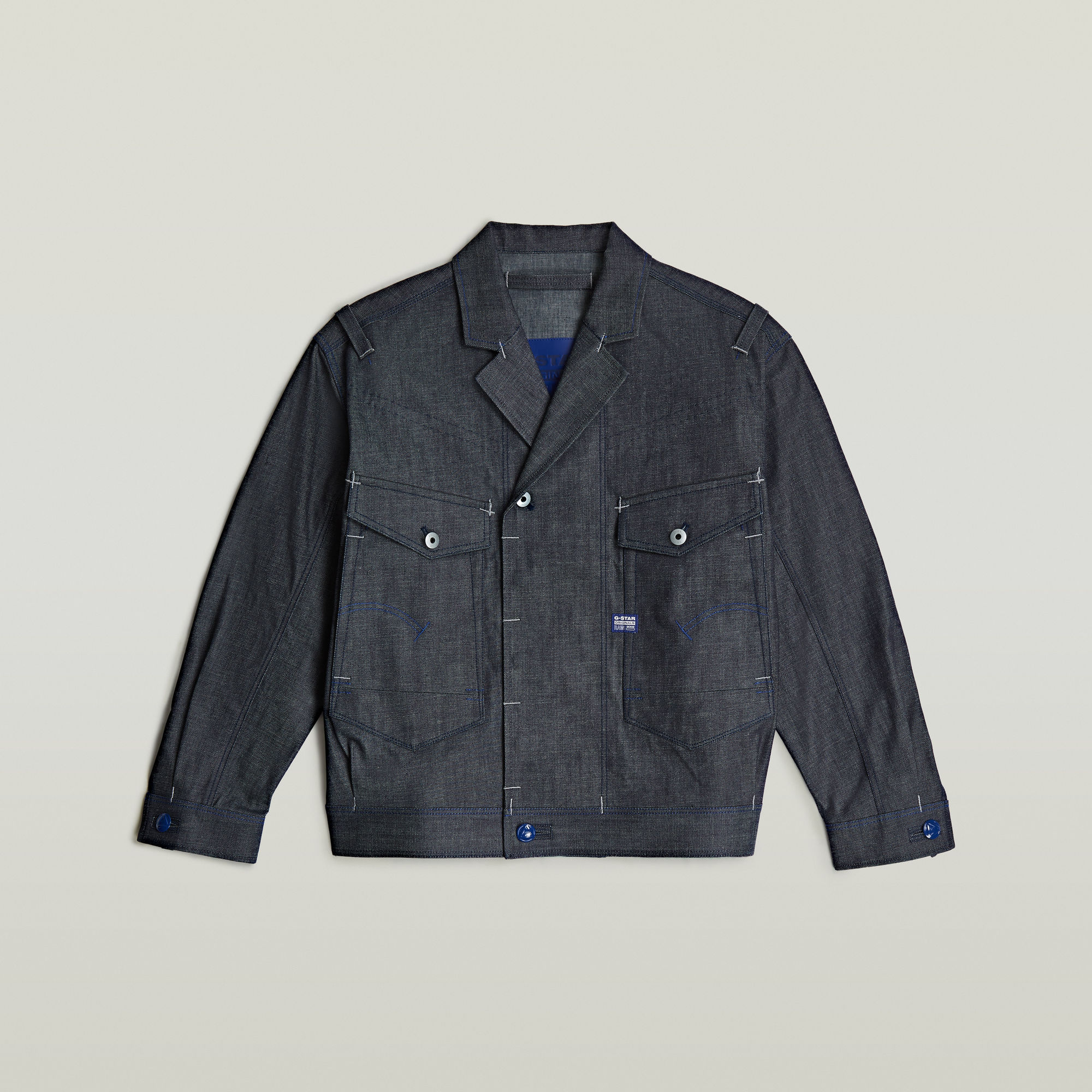 Thumbnail - G-STAR Origins 3D Selvedge Jacke - Dunkelblau - Herren