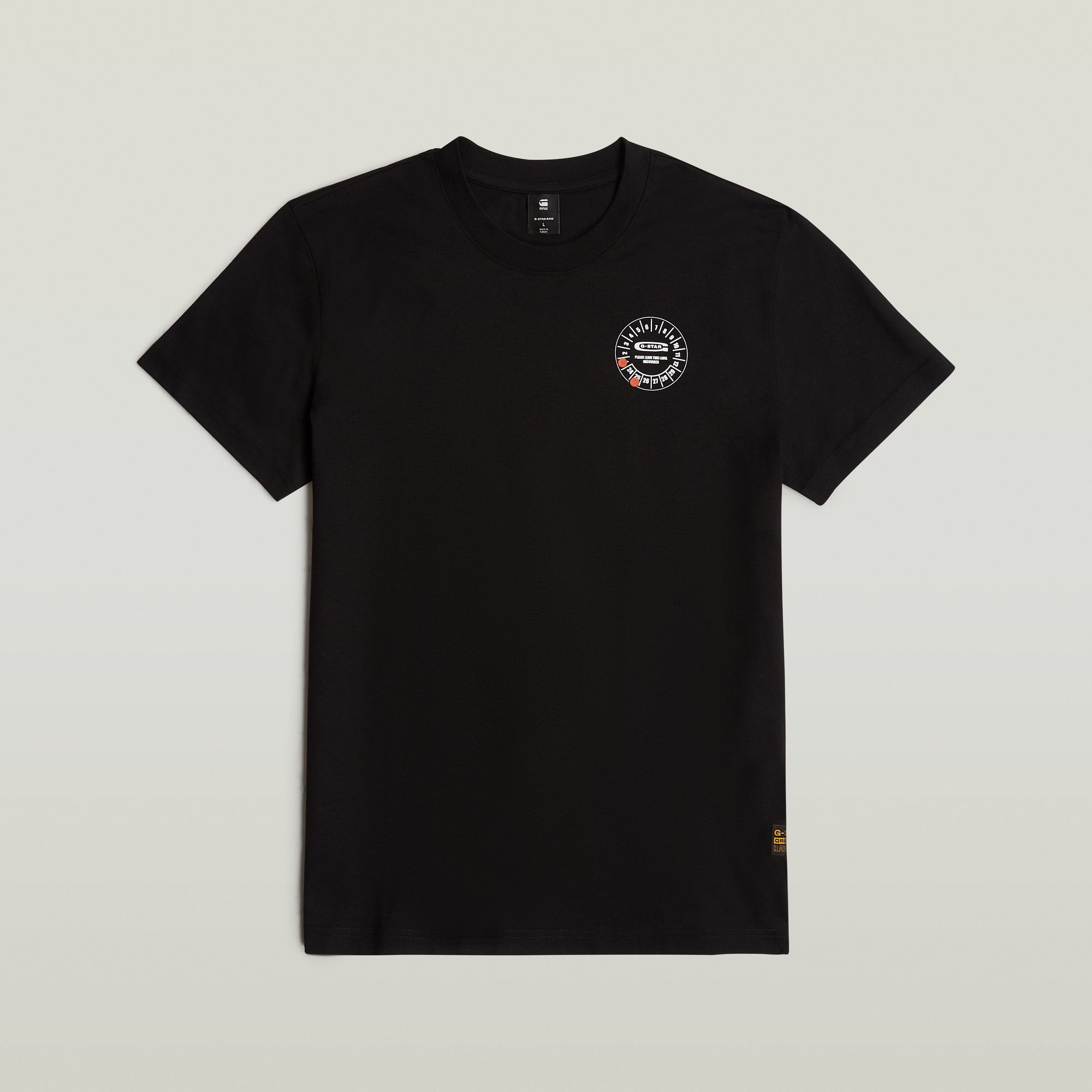 G-Star RAW Gauge T-Shirt Zwart Heren