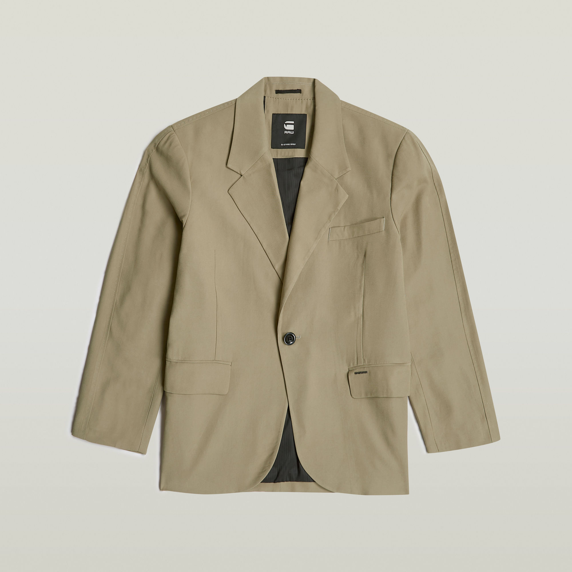 G-Star RAW Big Boyfriend Blazer Groen Dames