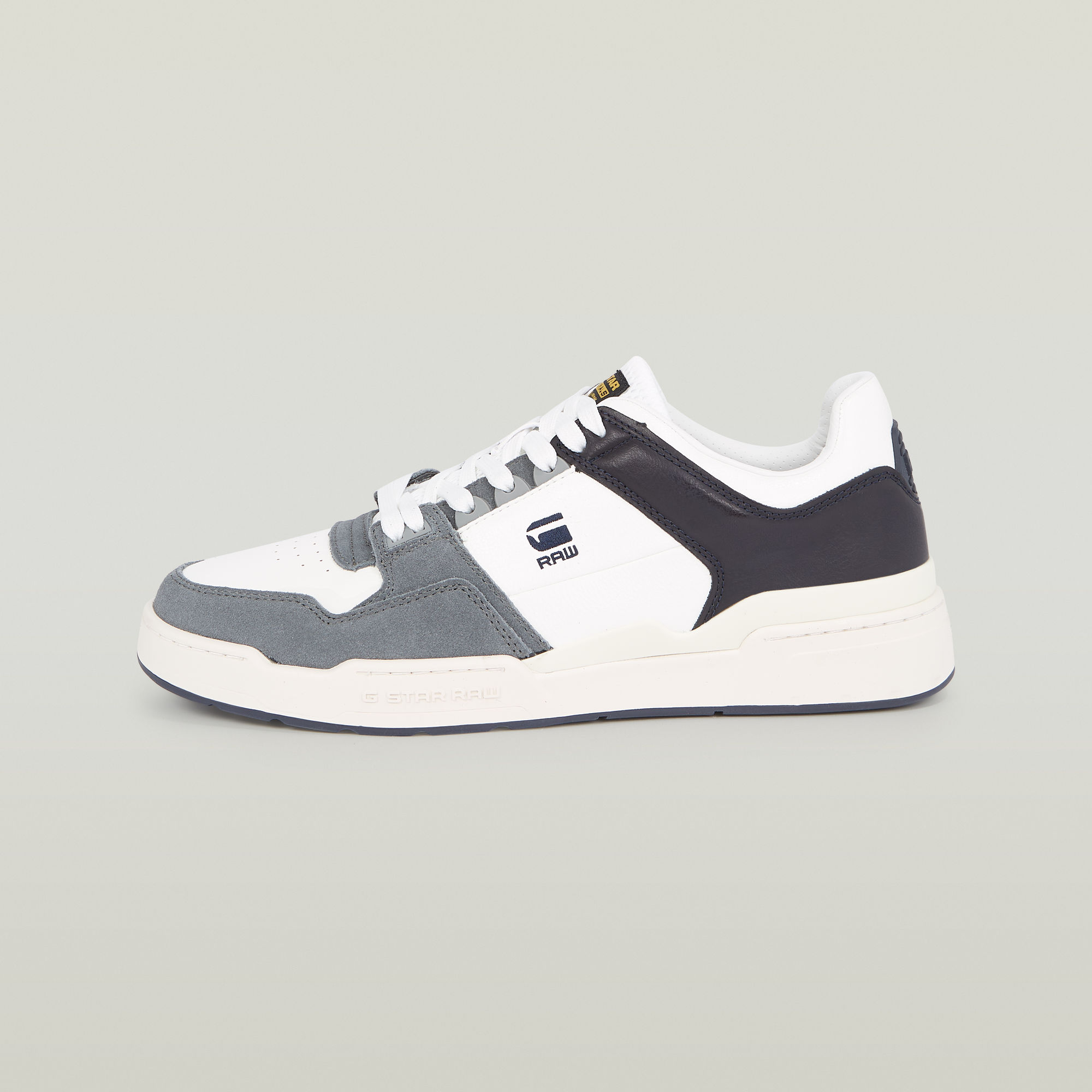 G-Star RAW Attacc Blocked Lederen Sneakers - Meerkleurig - Heren