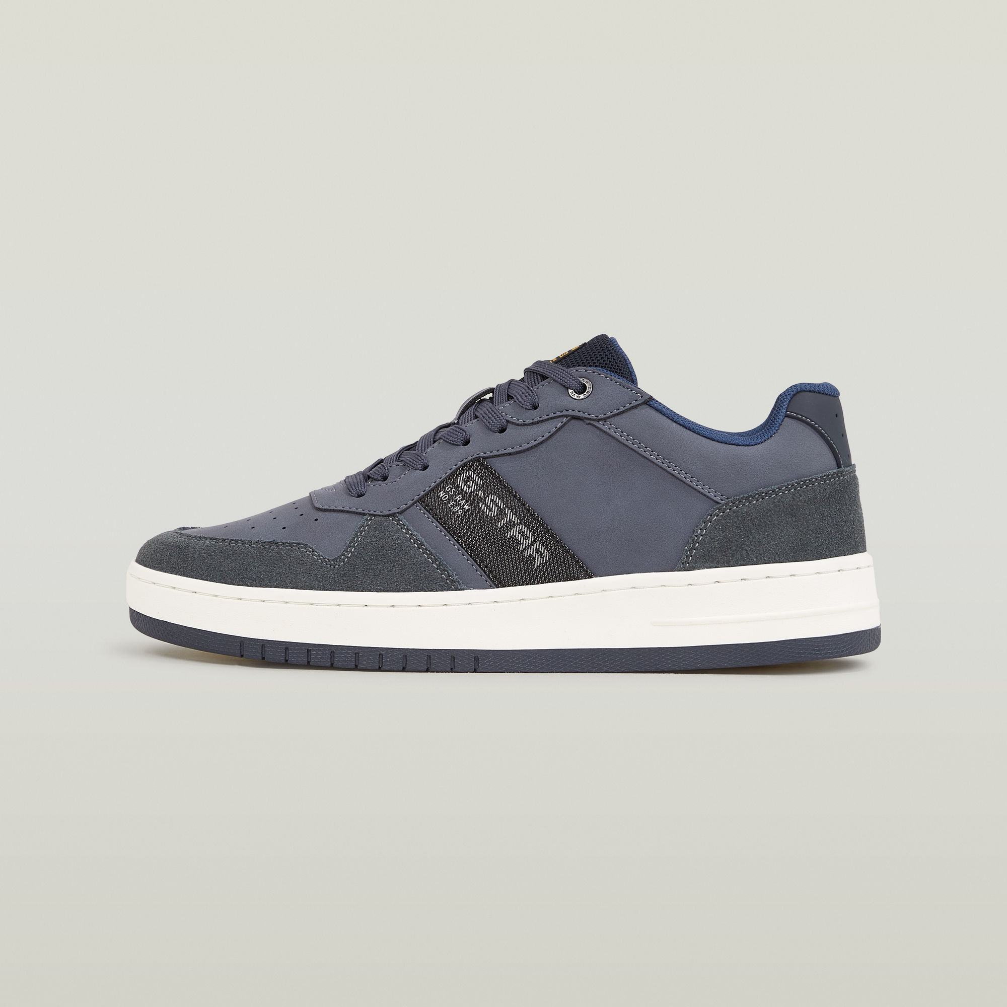 

Brend Lederen Denim Sneakers - Meerkleurig - Heren