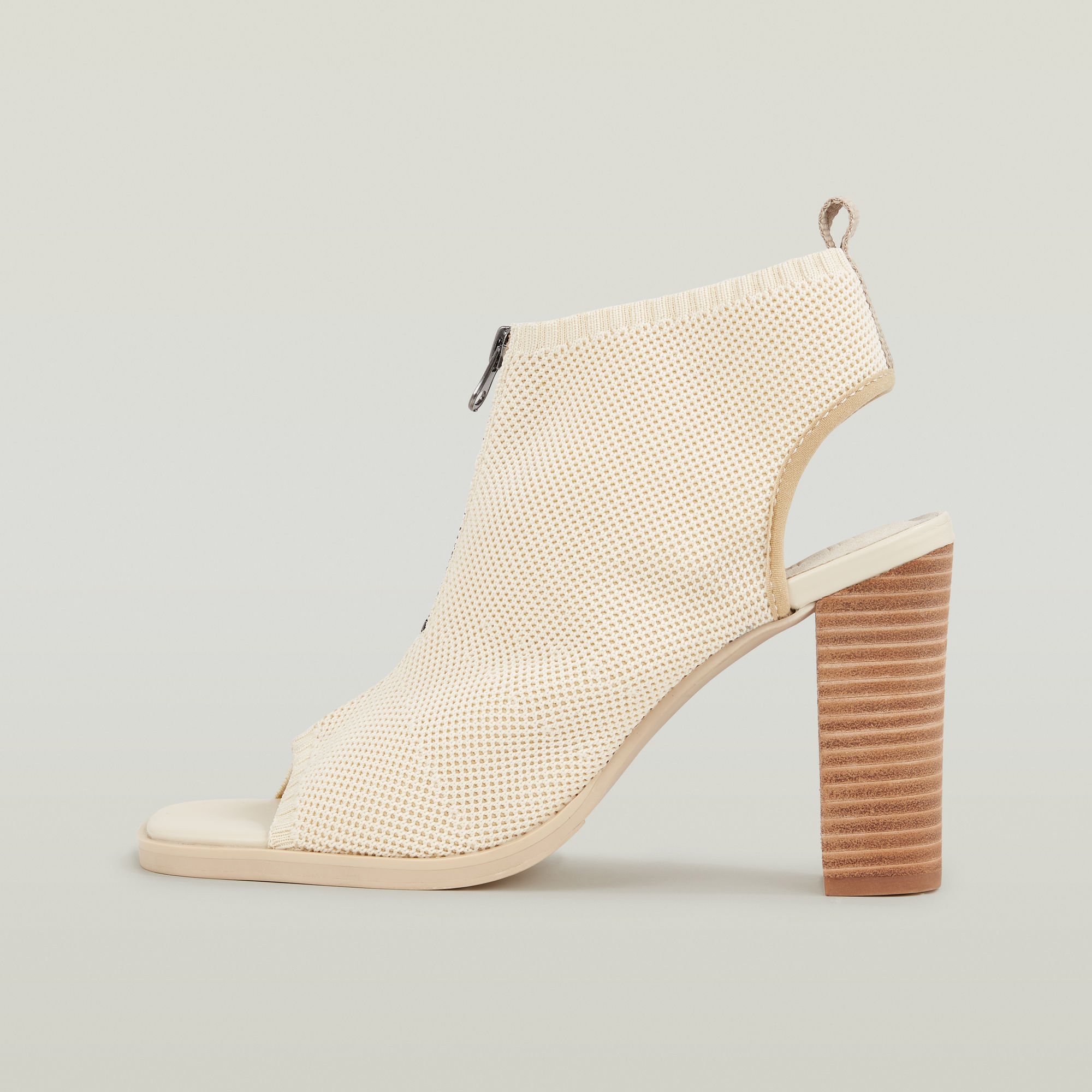 Panzer Knit Absatzschuh - Beige - Damen