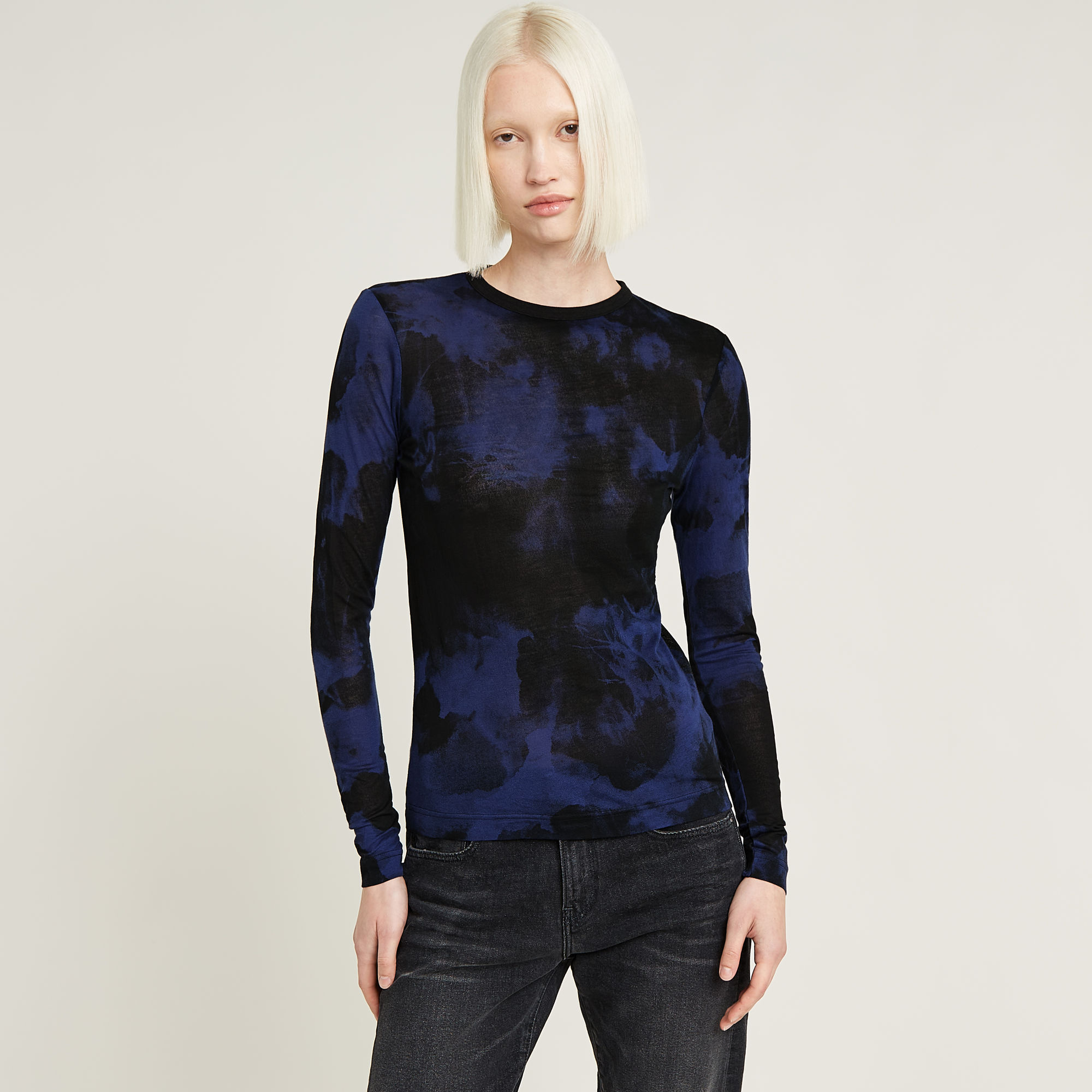 

Vintage Wash Slim Top - Meerkleurig - Dames