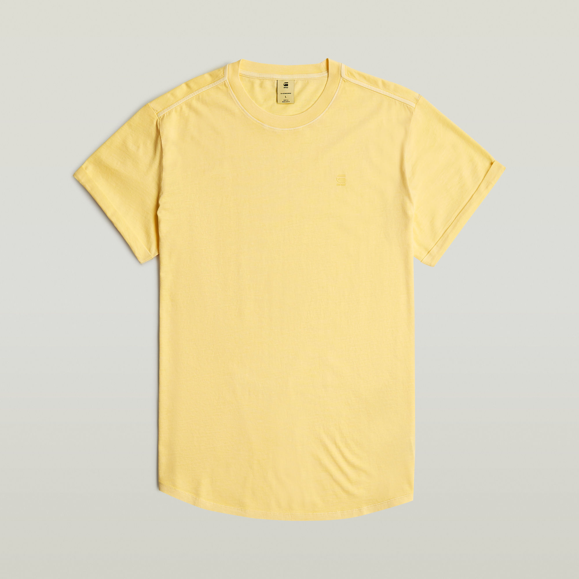 G-Star RAW Lash T-Shirt Geel Heren