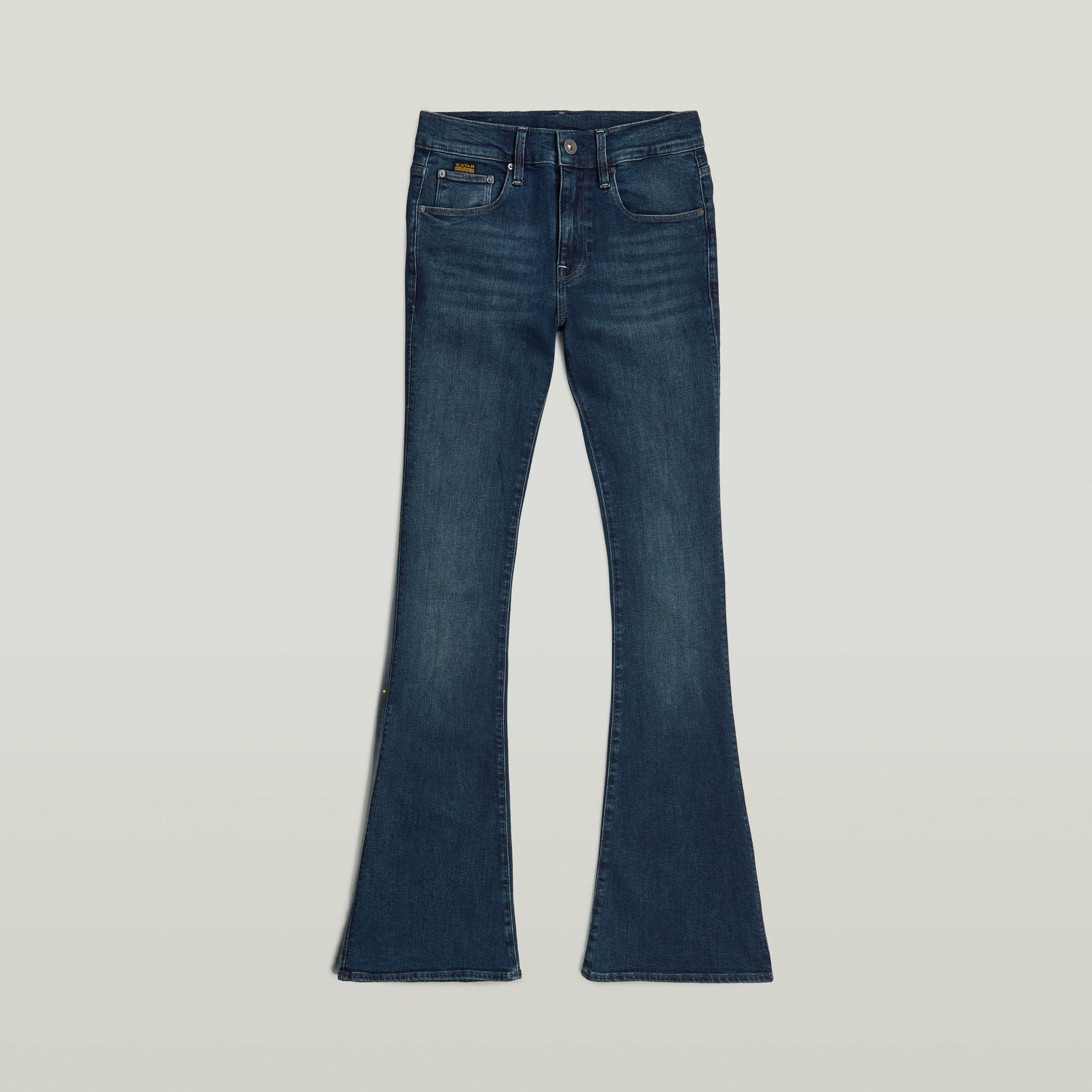 G-Star RAW 3301 Flare Jeans Donkerblauw Dames