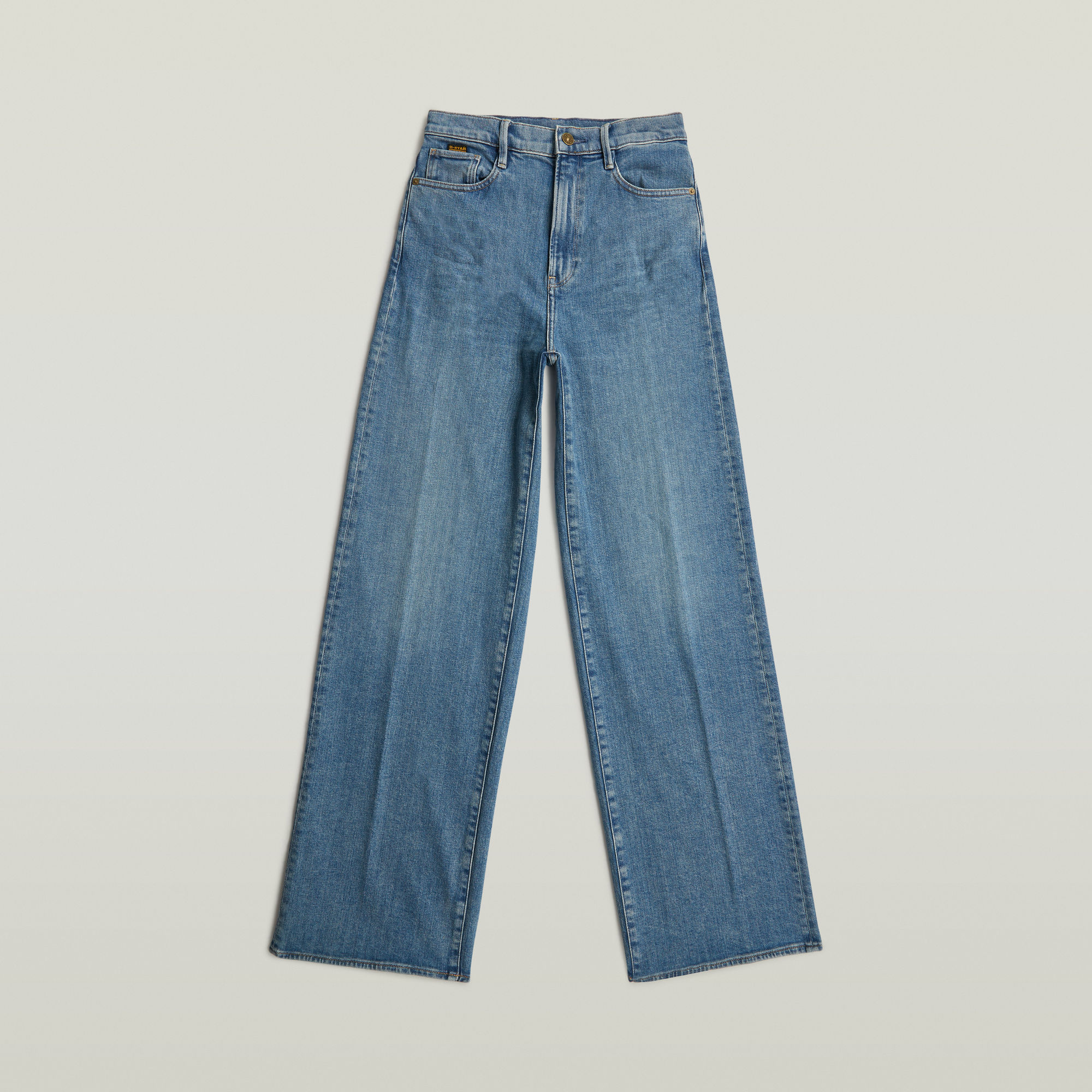 G-Star RAW Deck 2.0 High Loose Jeans Midden blauw Dames