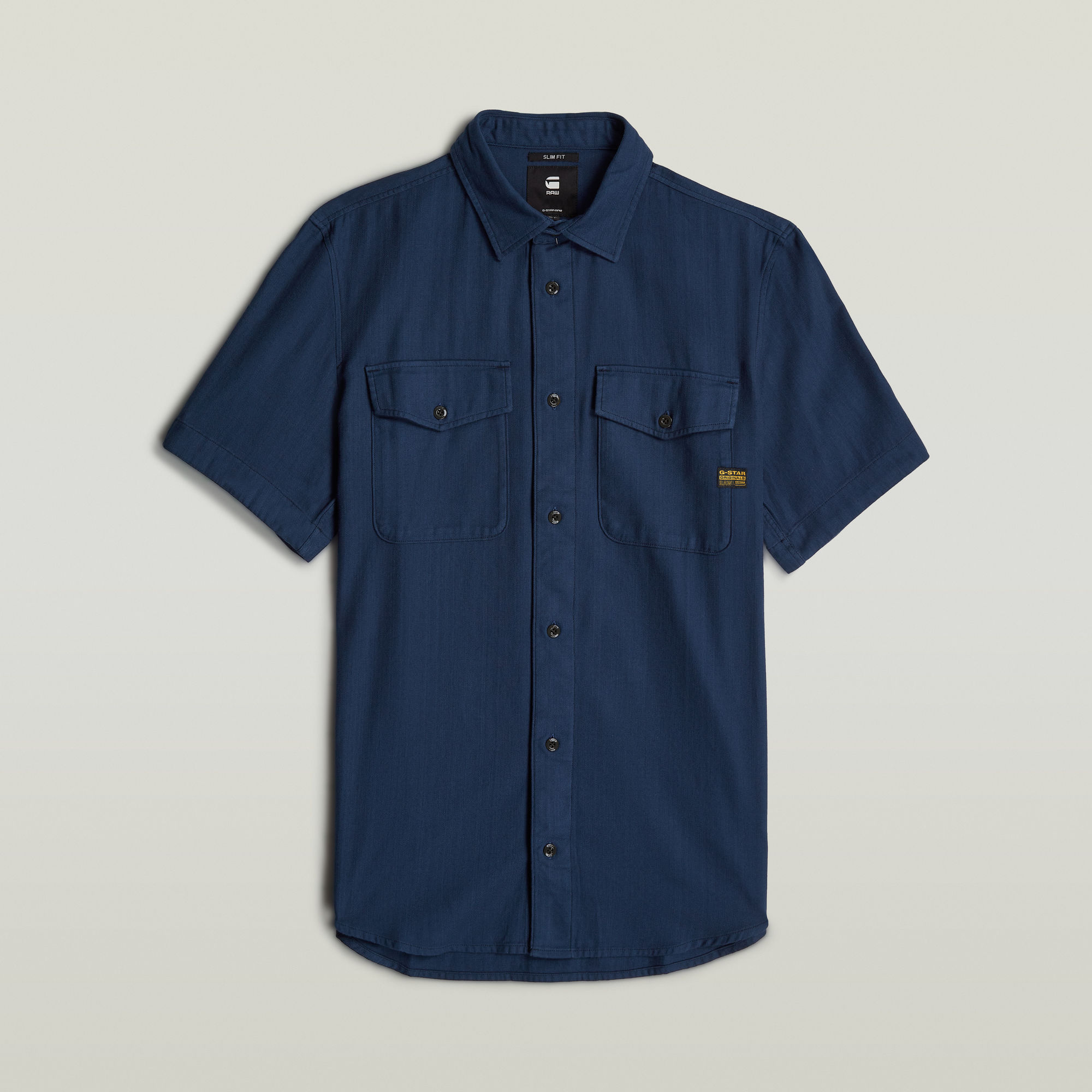 G-Star RAW Marine Slim Shirt Donkerblauw Heren