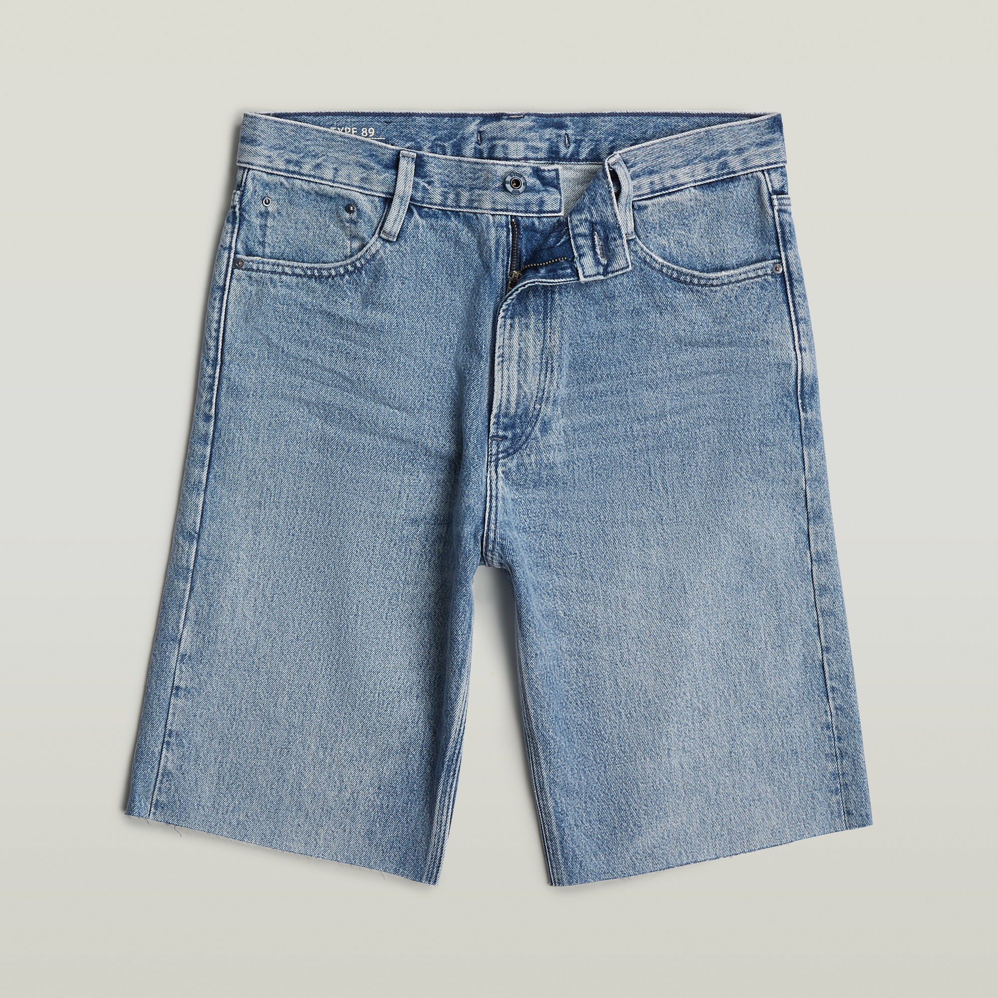 G-Star RAW Type 89 Loose Shorts Lichtblauw Dames