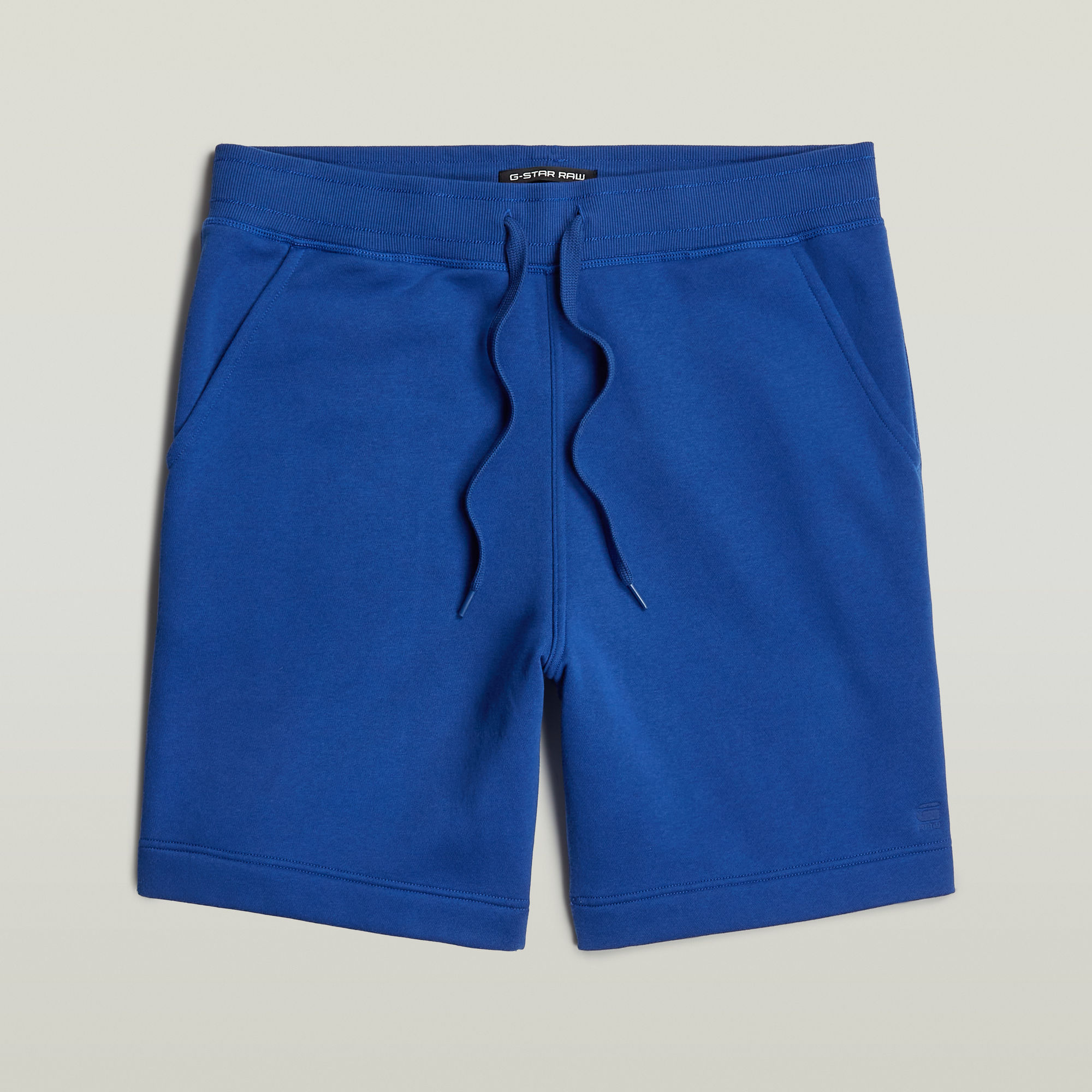 G-Star RAW Premium Core Sweatshort Midden blauw Heren