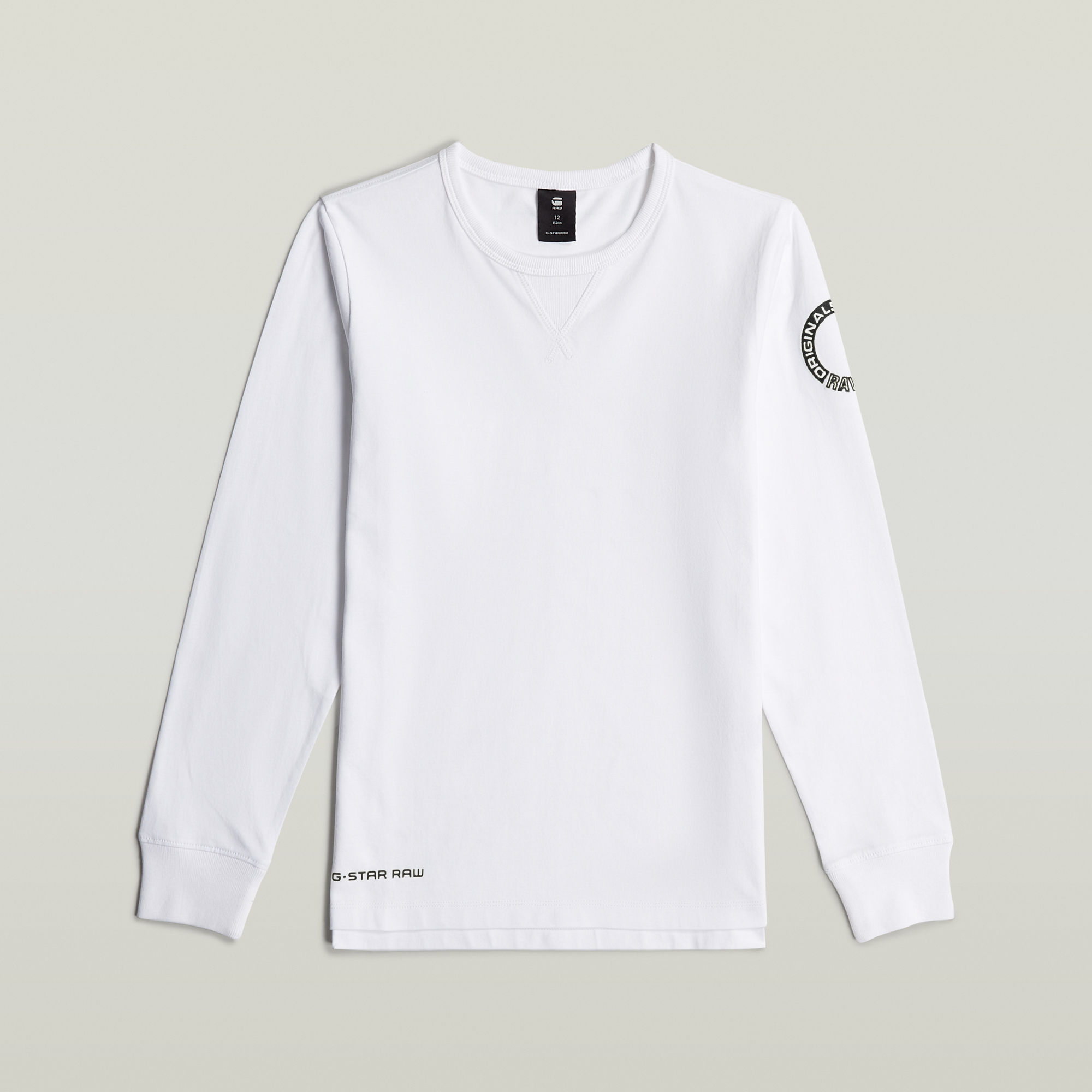 G-Star RAW Jongens T-Shirt Wit jongens