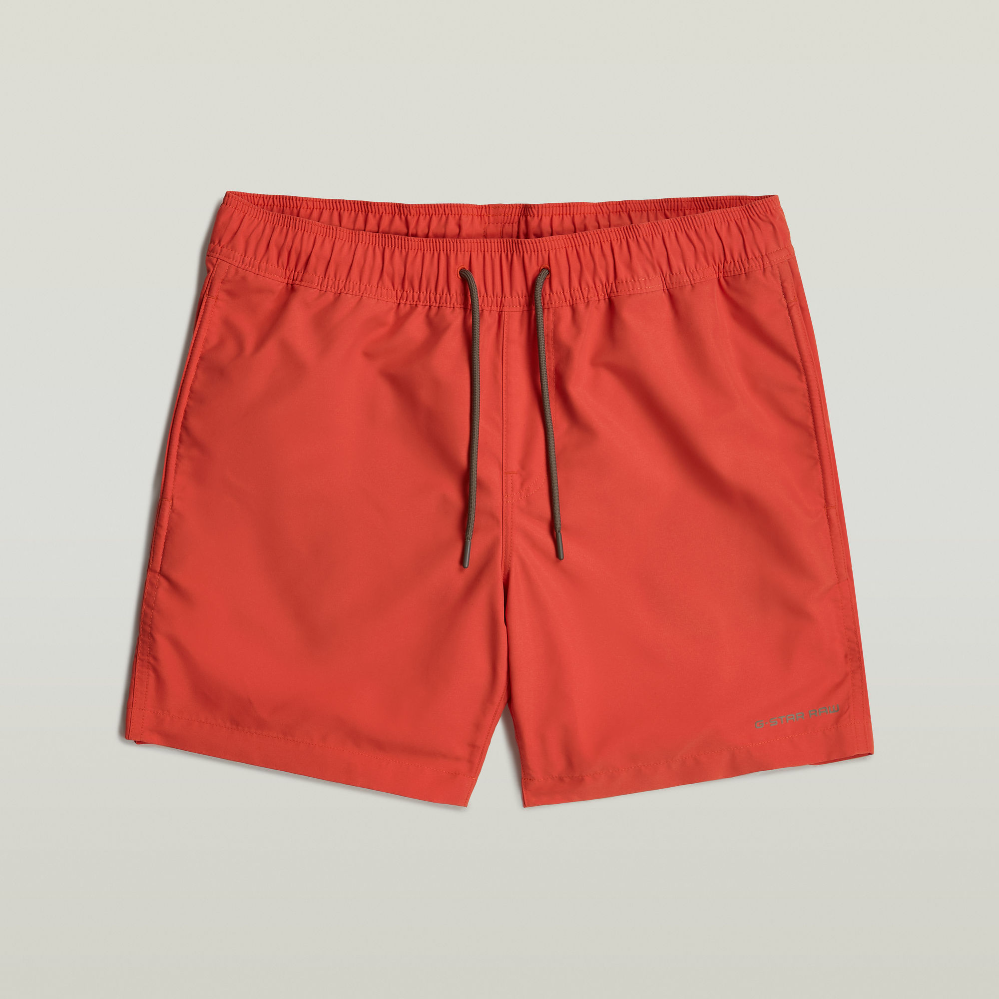 Dirik Solid Badeshorts - Rot - Herren