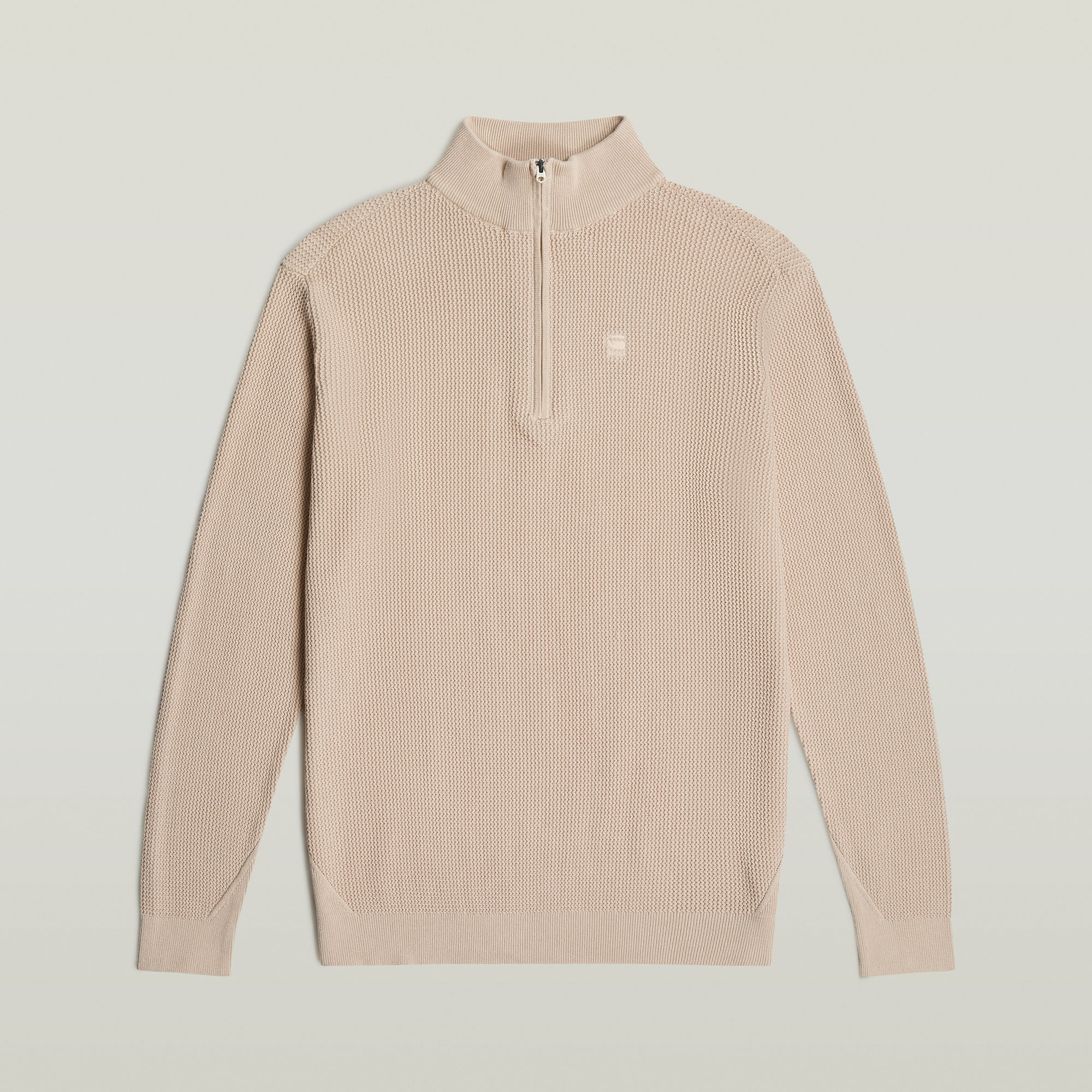 G-Star RAW Serrated Gebreide Skipper Trui Roze Heren