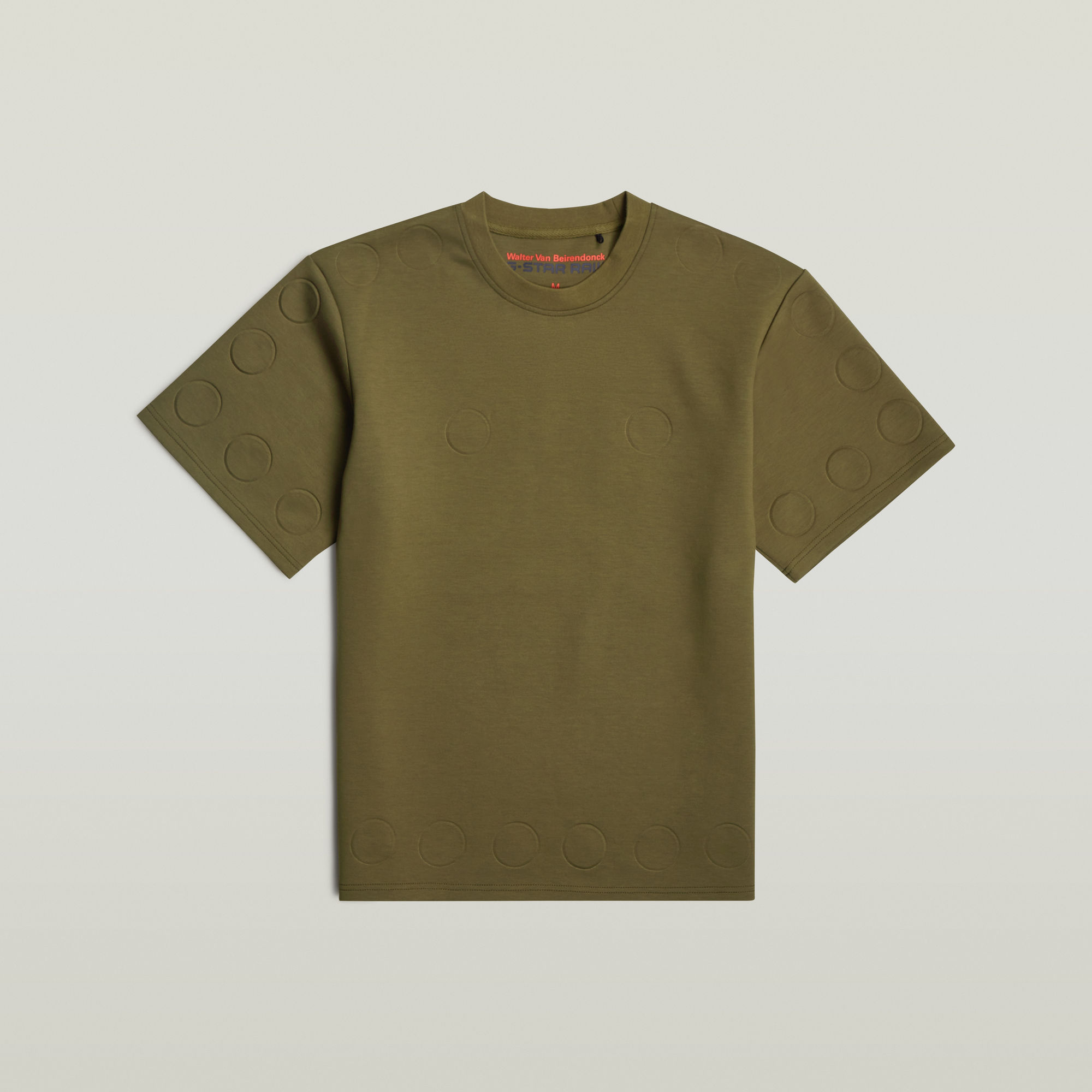 G-Star RAW WVB Unisex Boxy T-Shirt Groen Heren