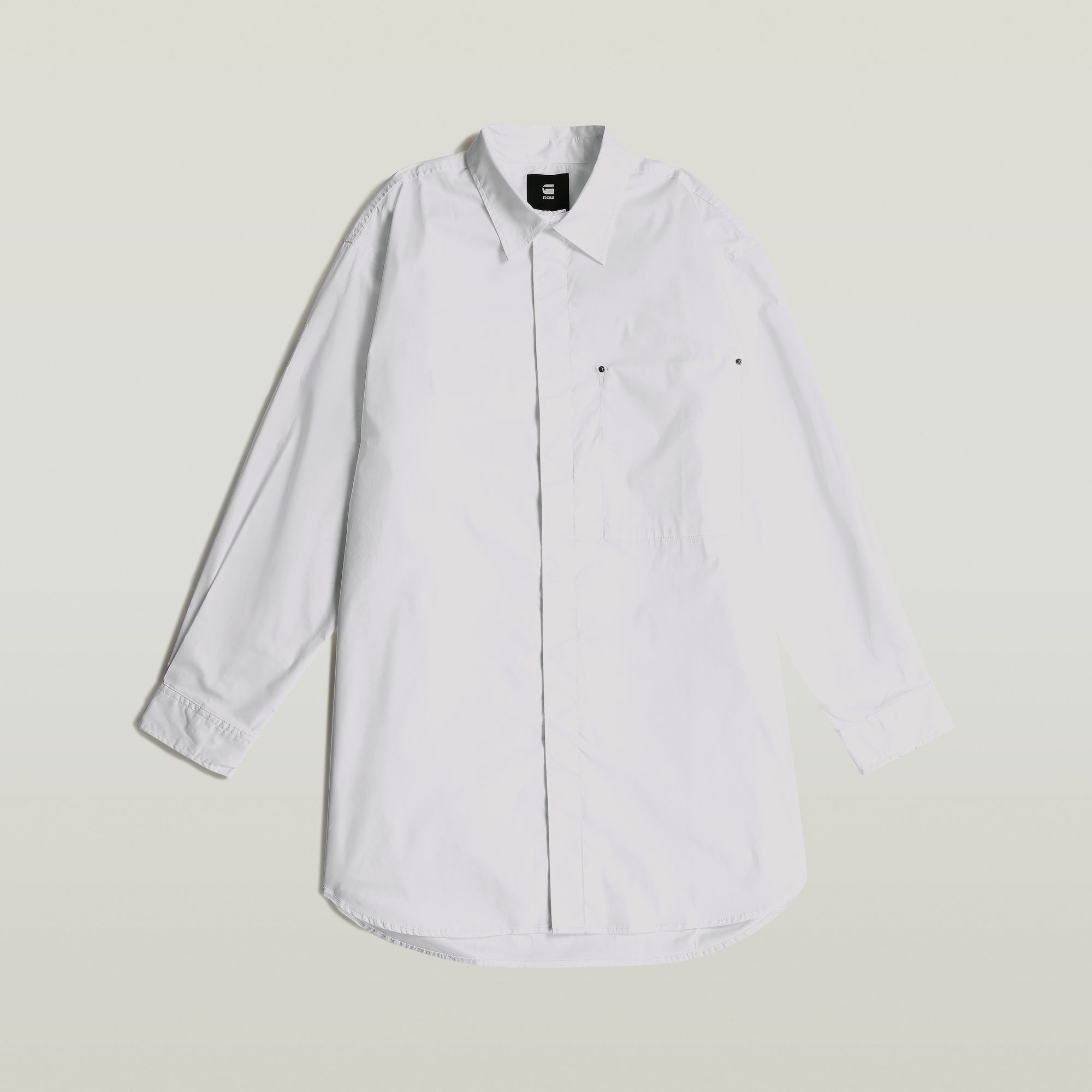 G-Star RAW Oversized Boyfriend Shirt Wit Dames
