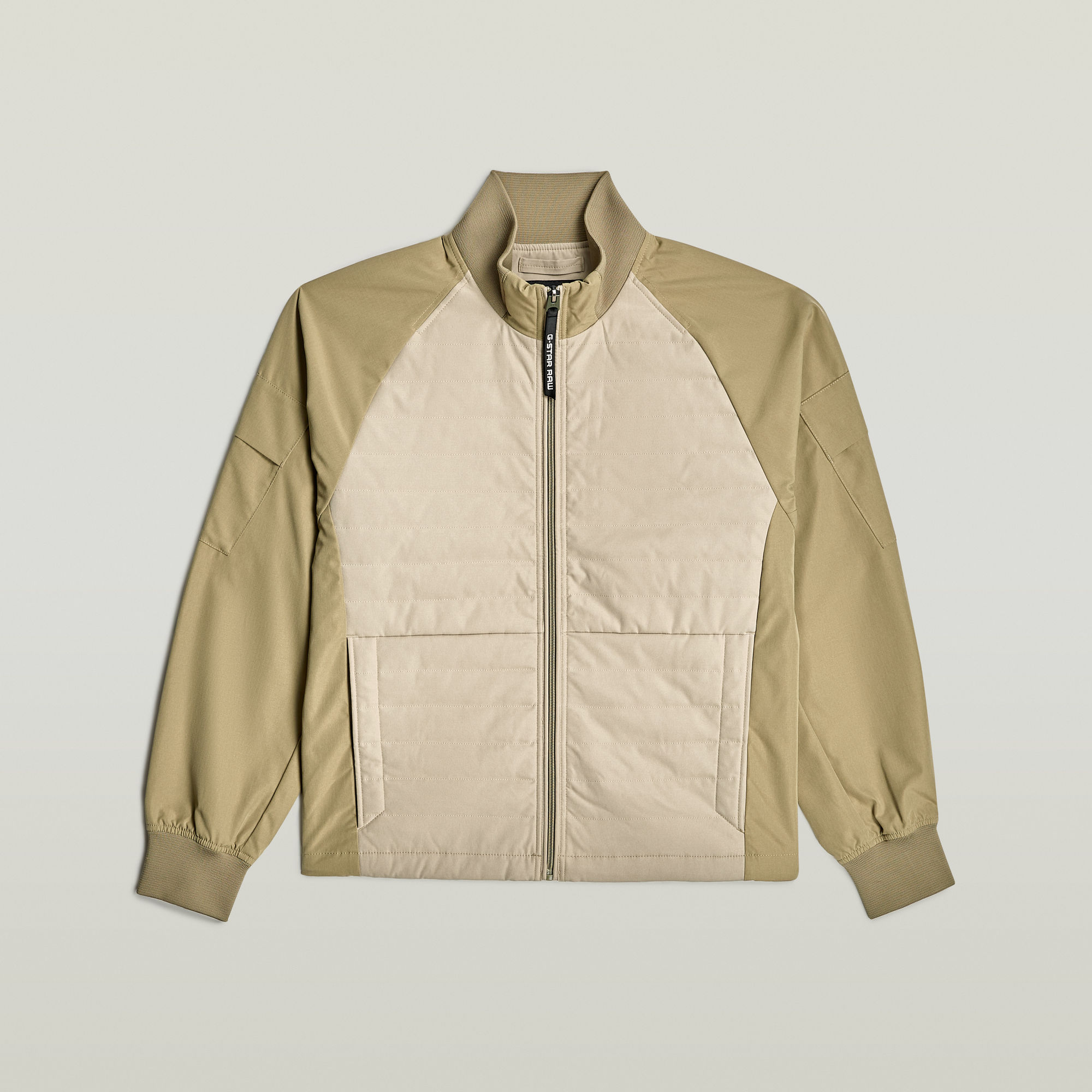 Thumbnail - Track Overshirt - Beige - Herren