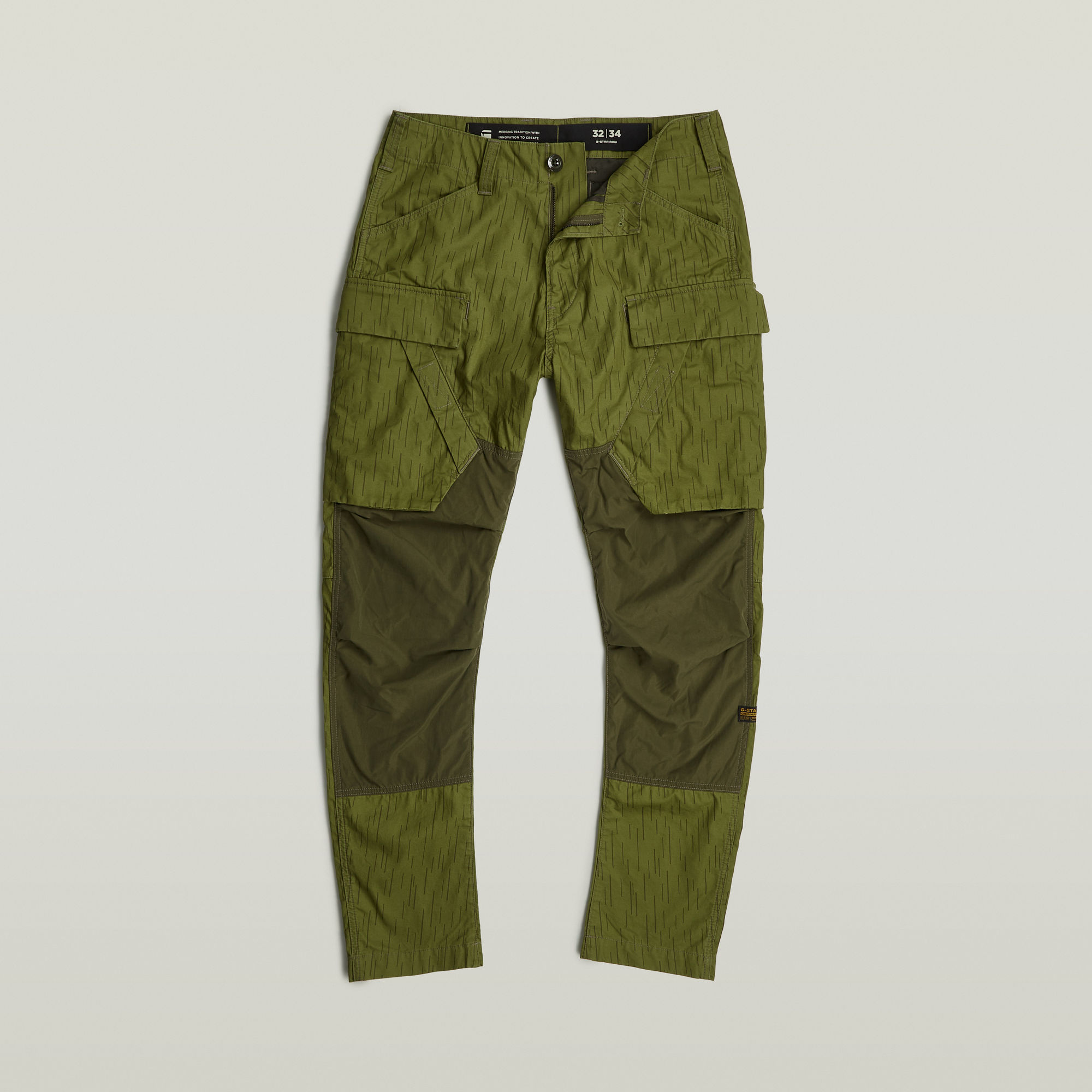 G-Star RAW 3D Regular Tapered Cargo Pant 3.0 Meerkleurig Heren