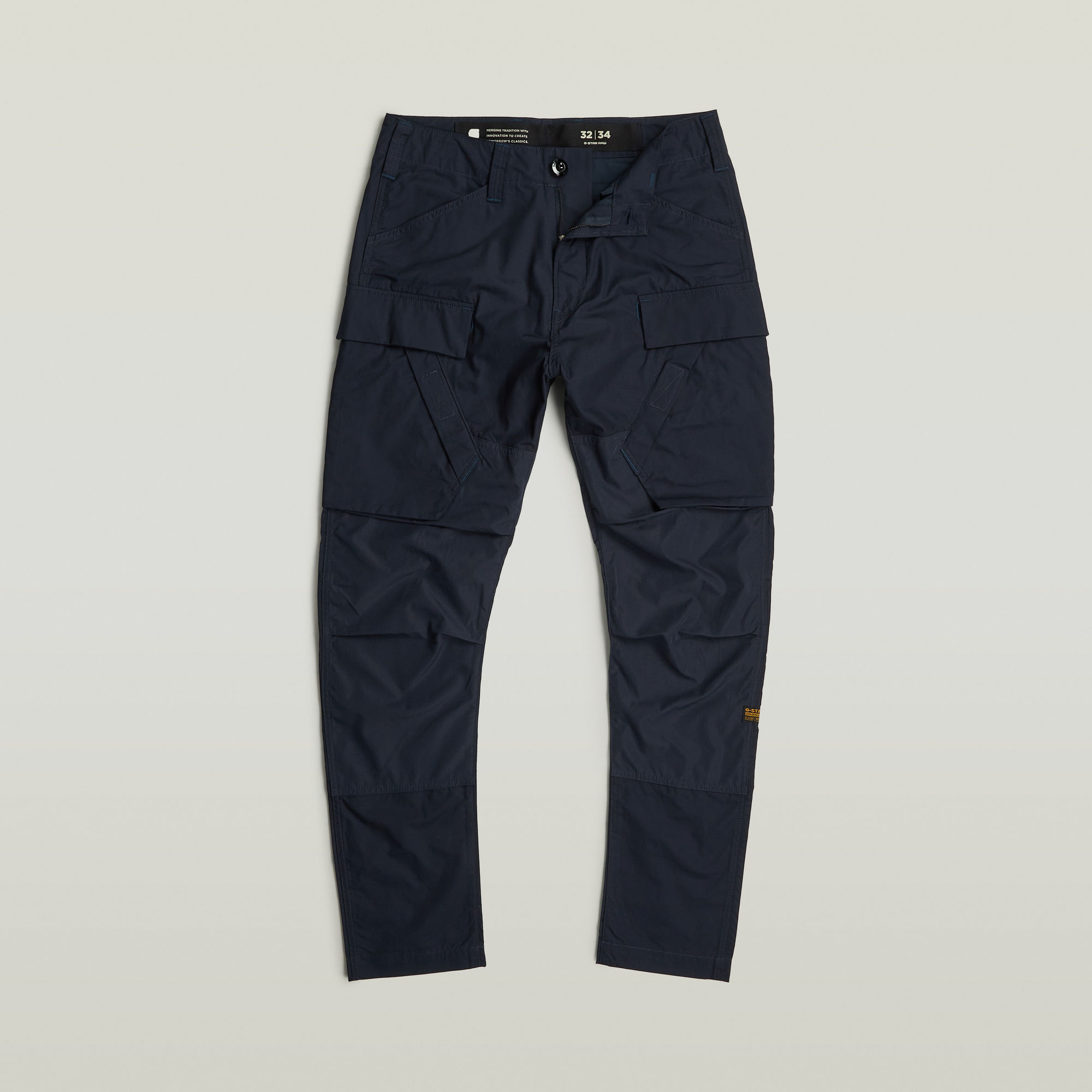 G-Star RAW 3D Regular Tapered Cargo Broek 3.0 Donkerblauw Heren