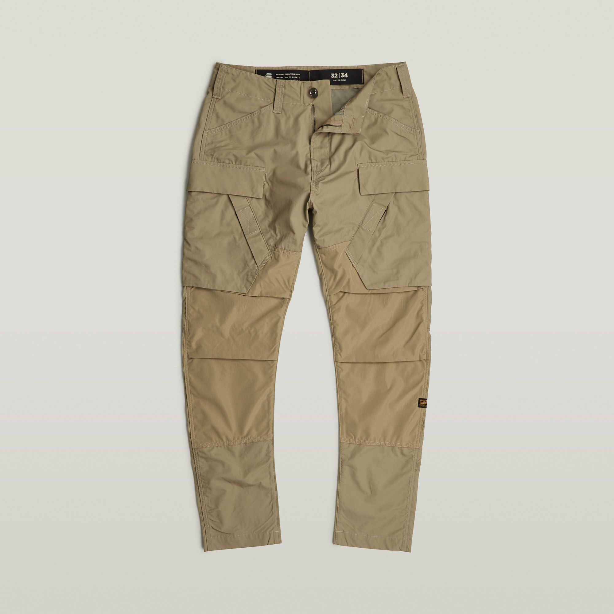 G-Star RAW 3D Regular Tapered Cargo Broek 3.0 Groen Heren