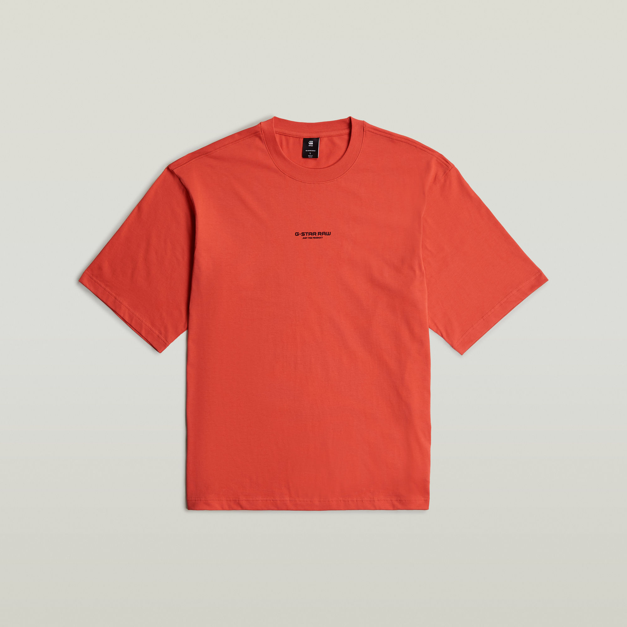 G-Star RAW Center Chest Boxy T-Shirt Rood Heren