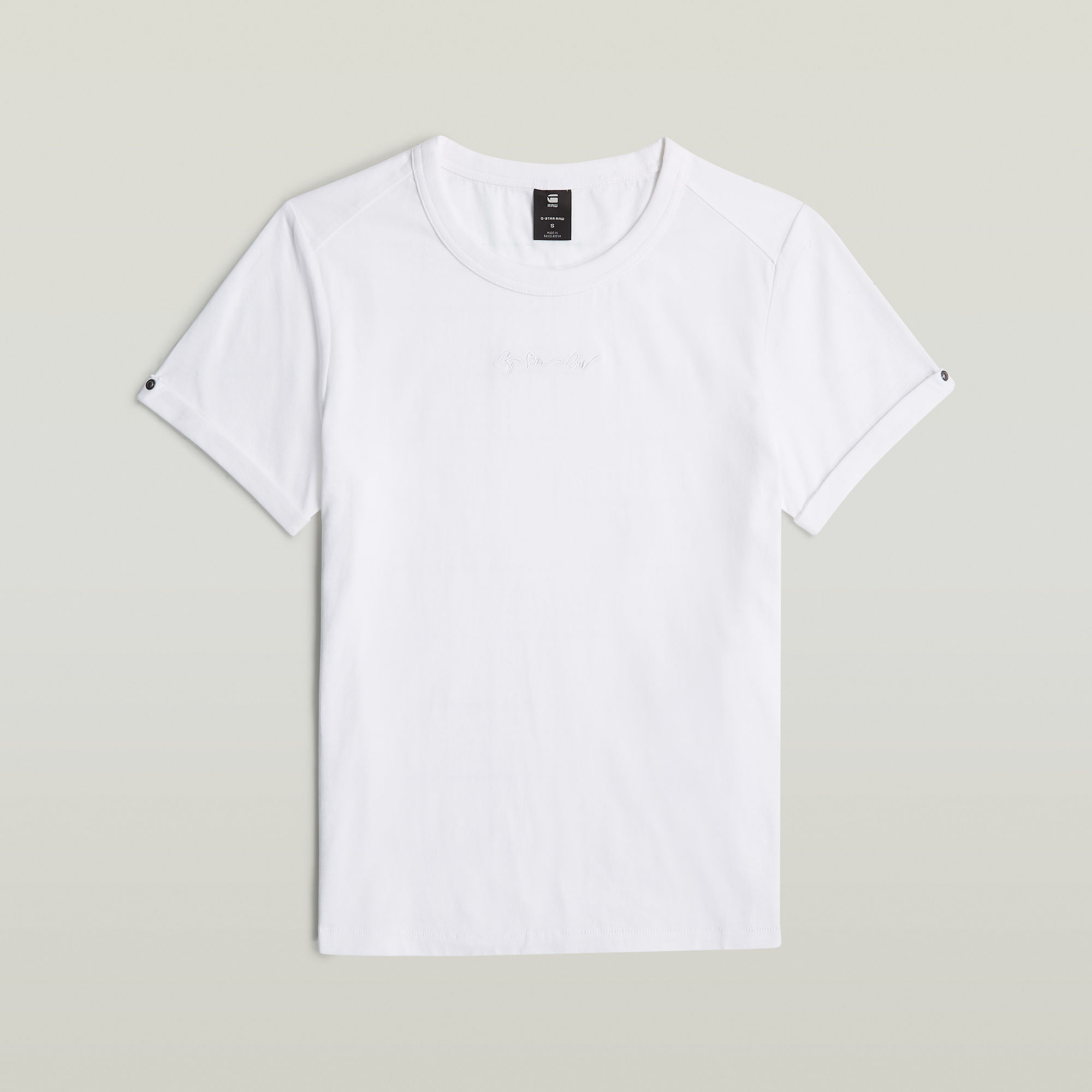 G-Star RAW Embro G-Script Logo Top Wit Dames