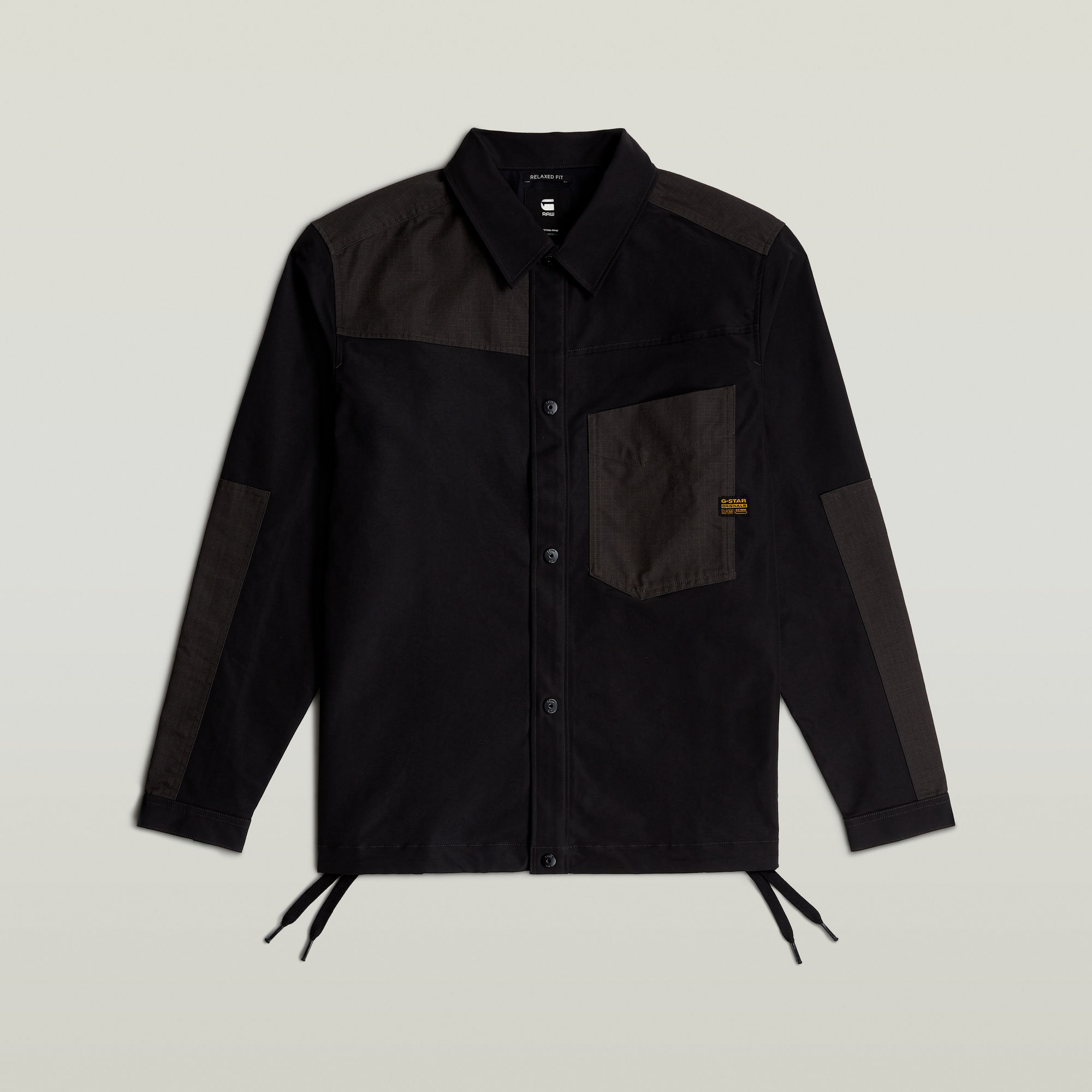 G-Star RAW One Pocket Relaxed PM Shirt Zwart Heren