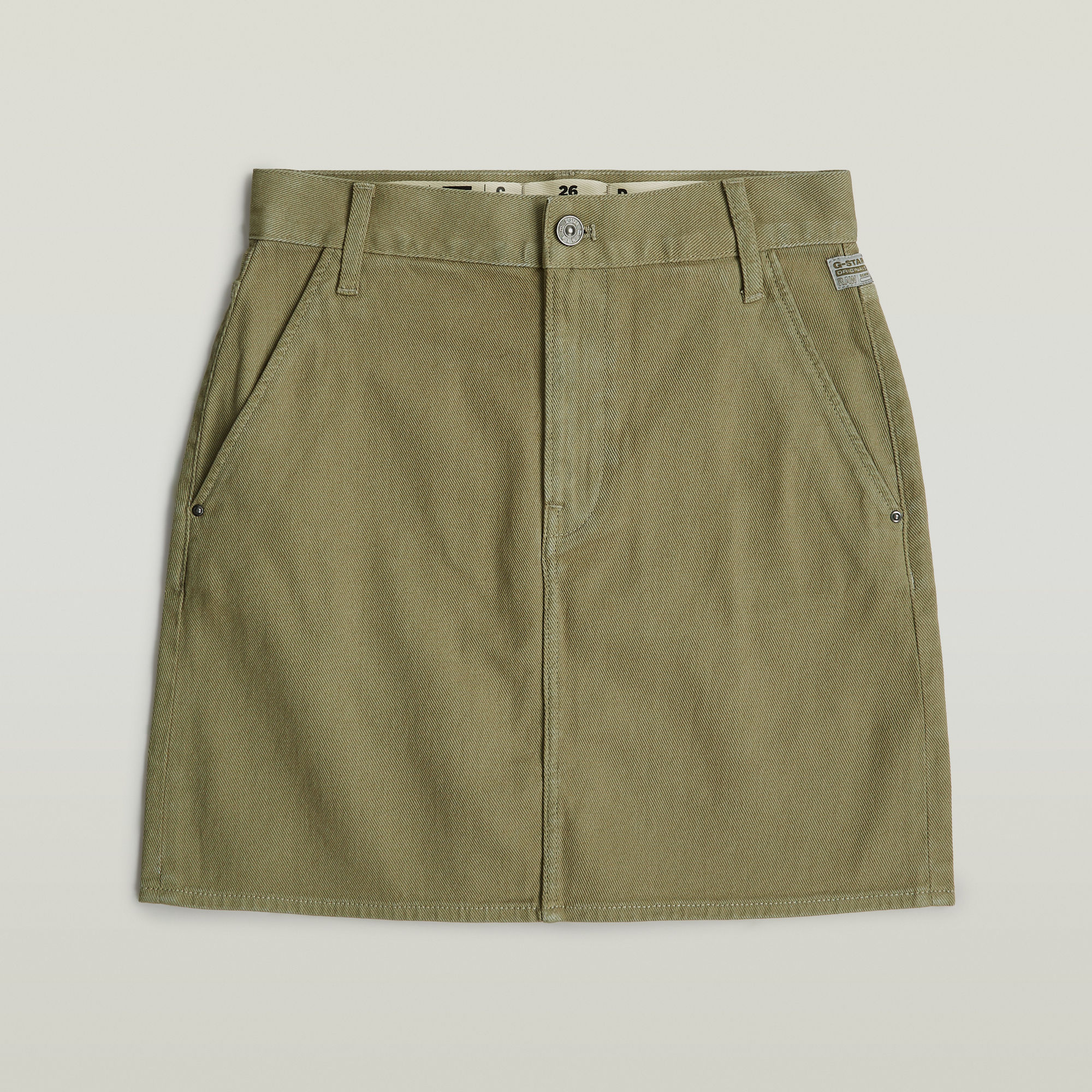 G-Star RAW Viktoria Chino Korte Rok Groen Dames