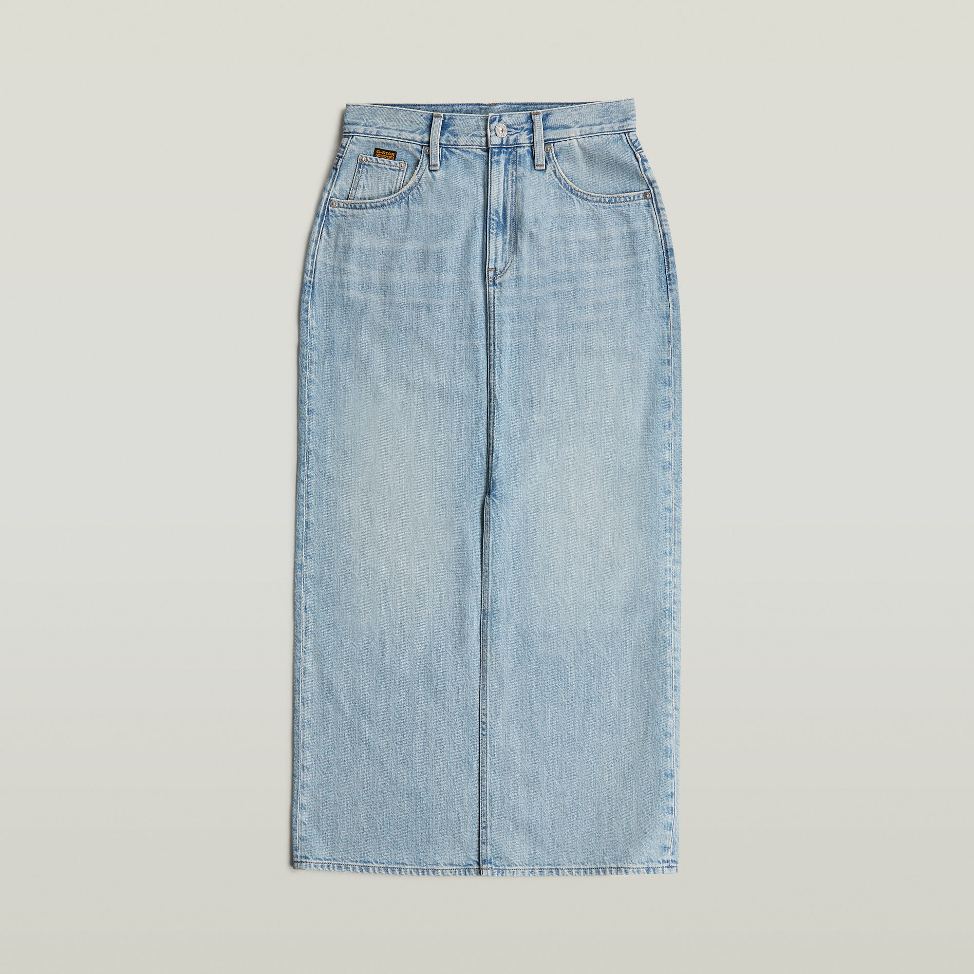 G-Star RAW Viktoria Lange Rok Lichtblauw Dames