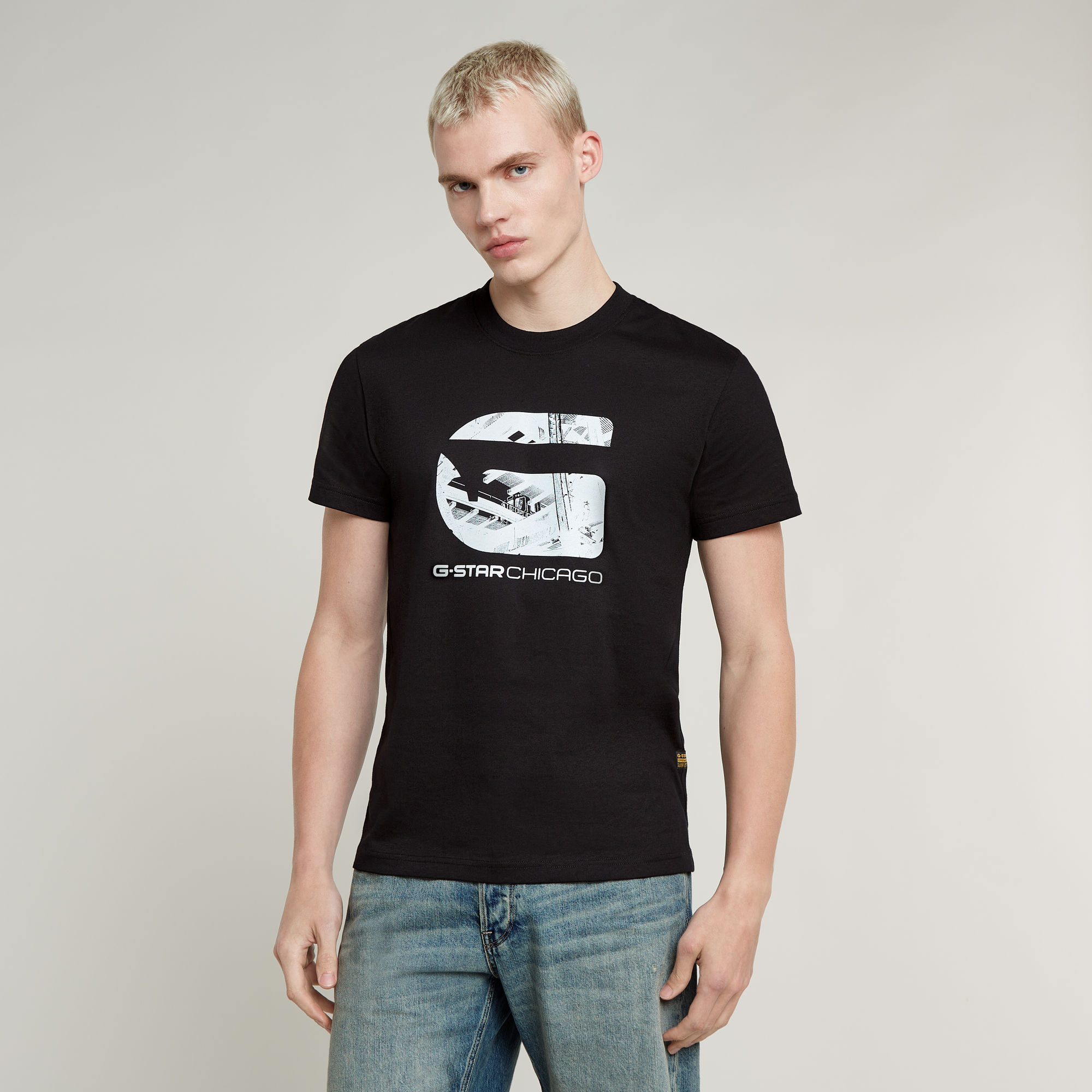 G-Star RAW Chicago T-Shirt - Zwart - Heren