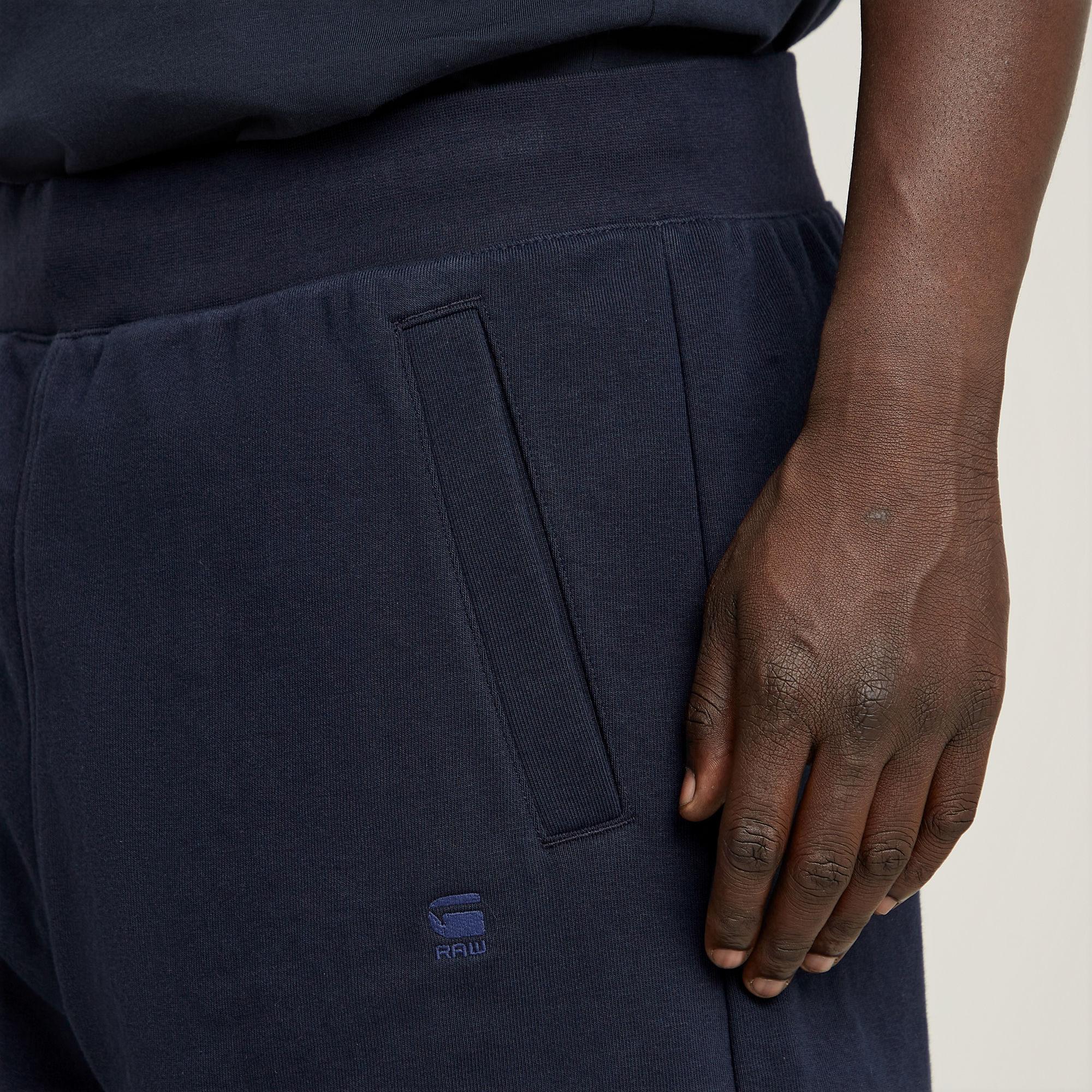 G-Star RAW Nifous Sweatshort Donkerblauw Heren