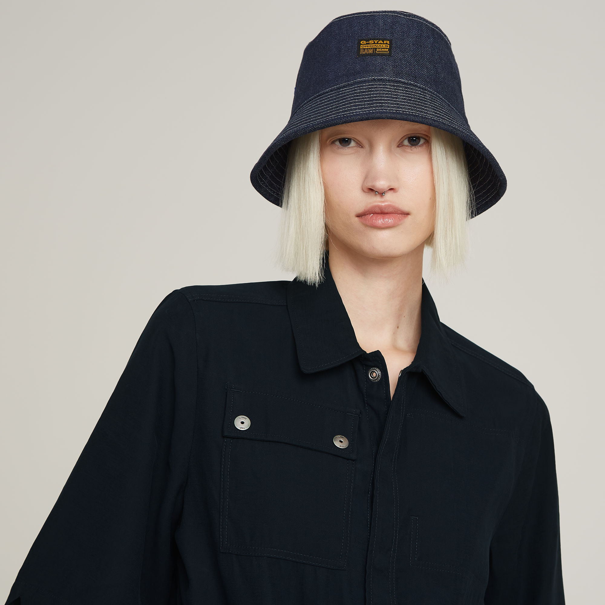 G-Star RAW Army Jumpsuit Donkerblauw Dames