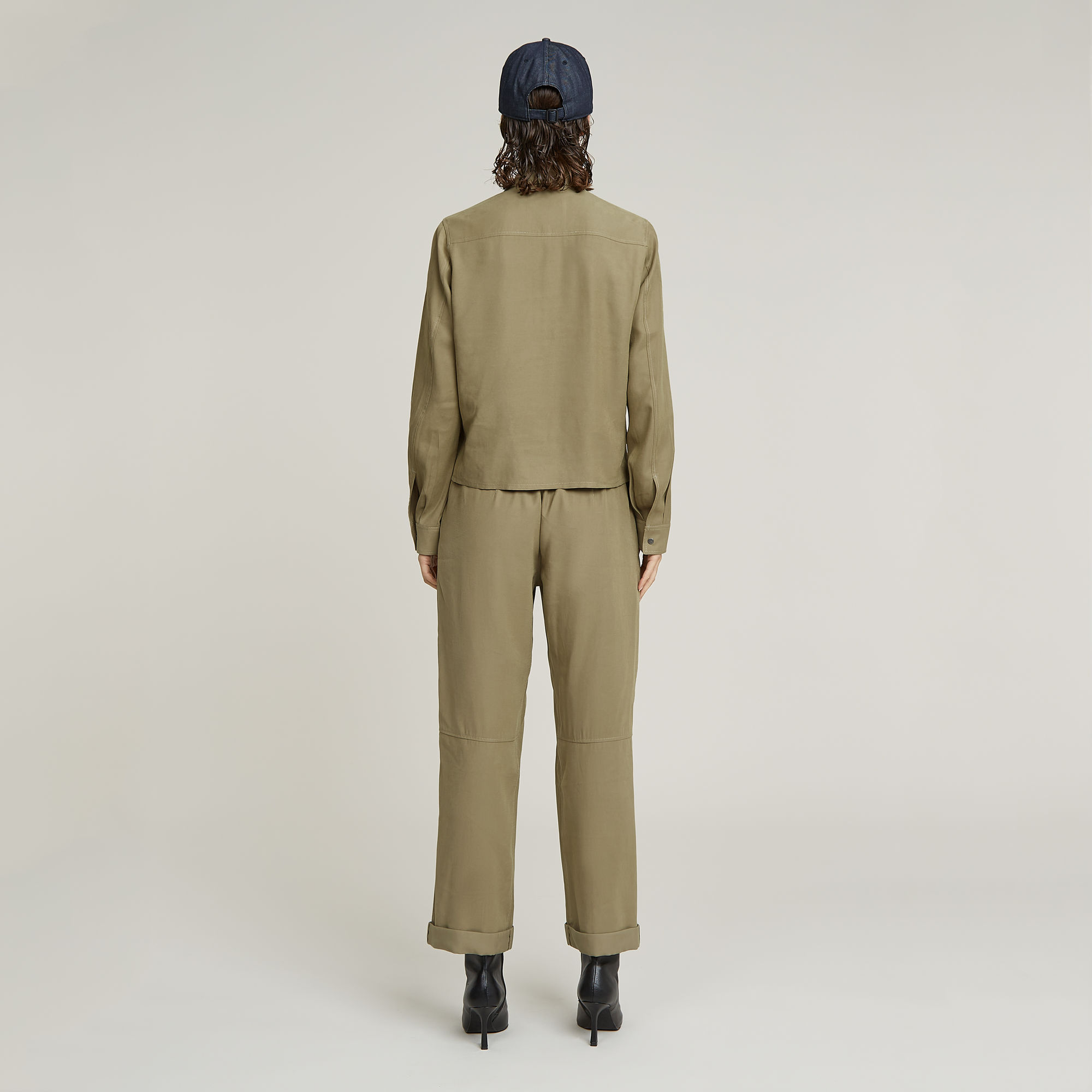 G-Star RAW Modular Army Jumpsuit Groen Dames