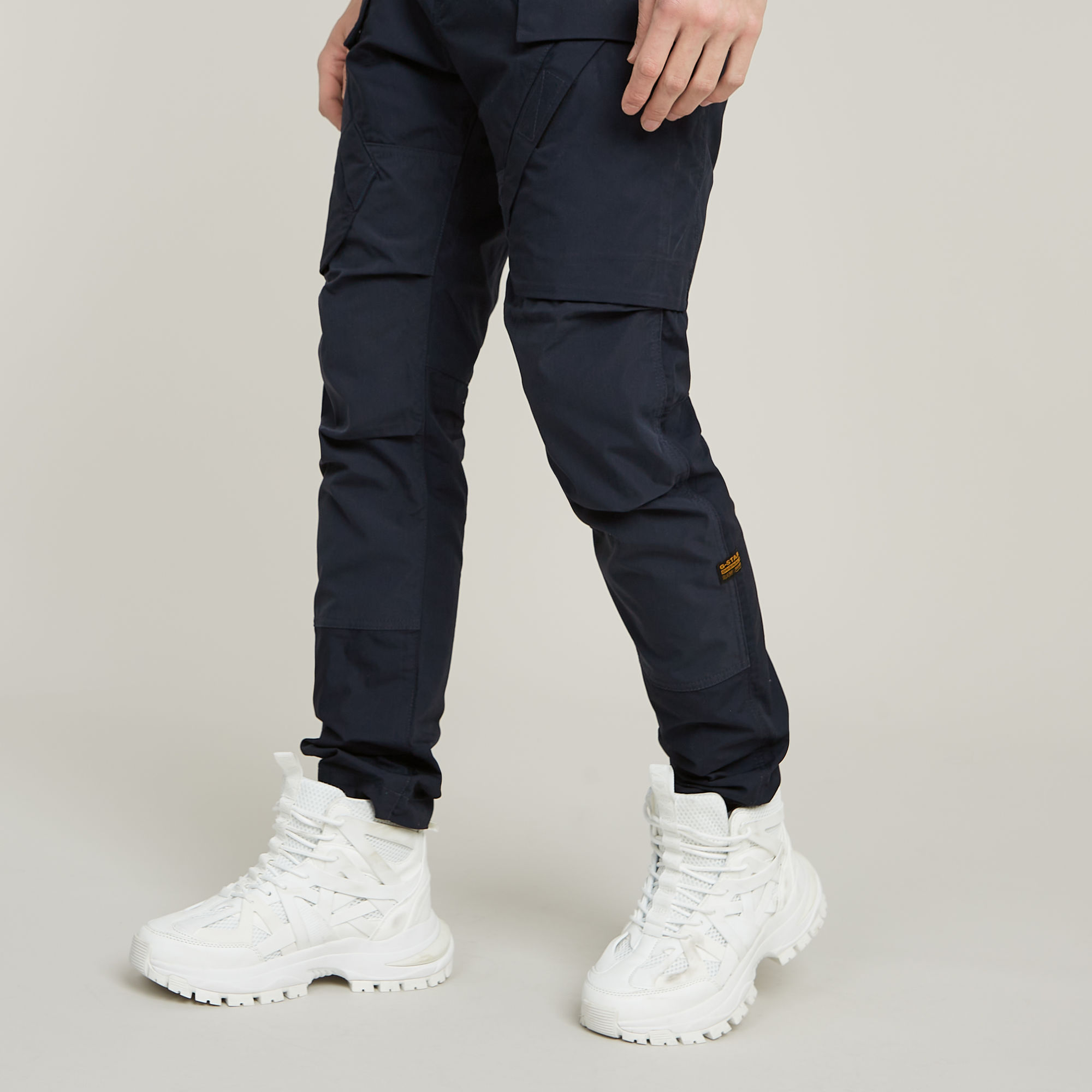 G-Star RAW 3D Regular Tapered Cargo Broek 3.0 Donkerblauw Heren